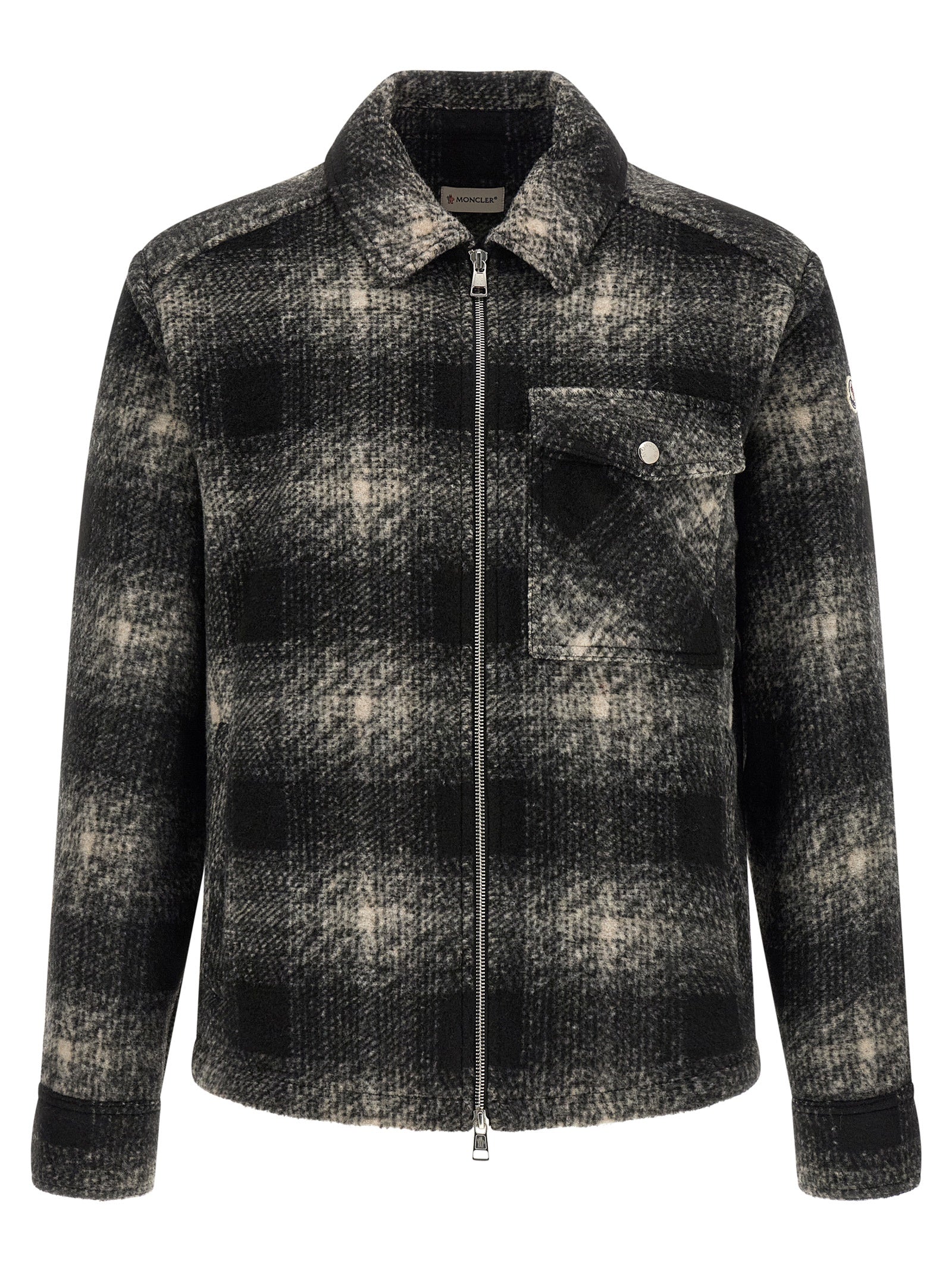 Moncler Gray Polyester Blouse