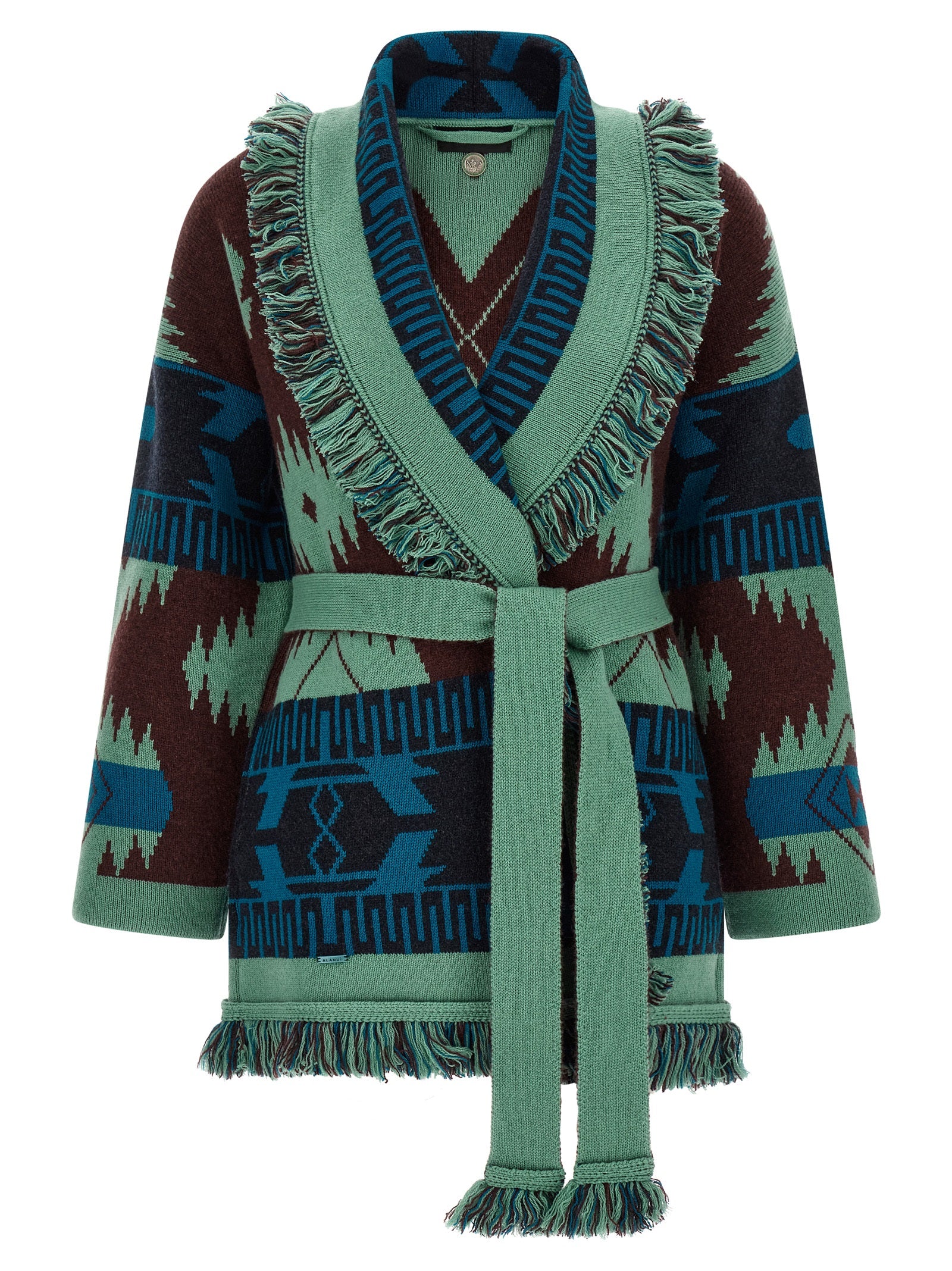 Alanui Multicolor Cashmere Cardigan