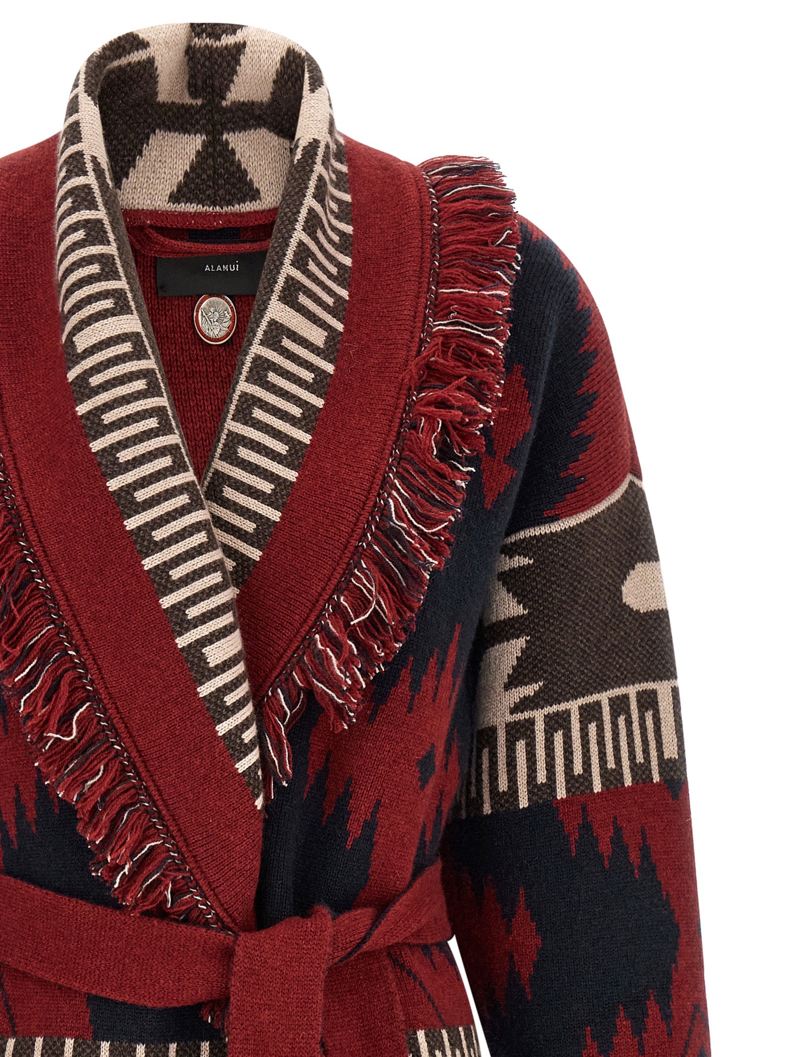 Alanui Multicolor Cashmere Cardigan