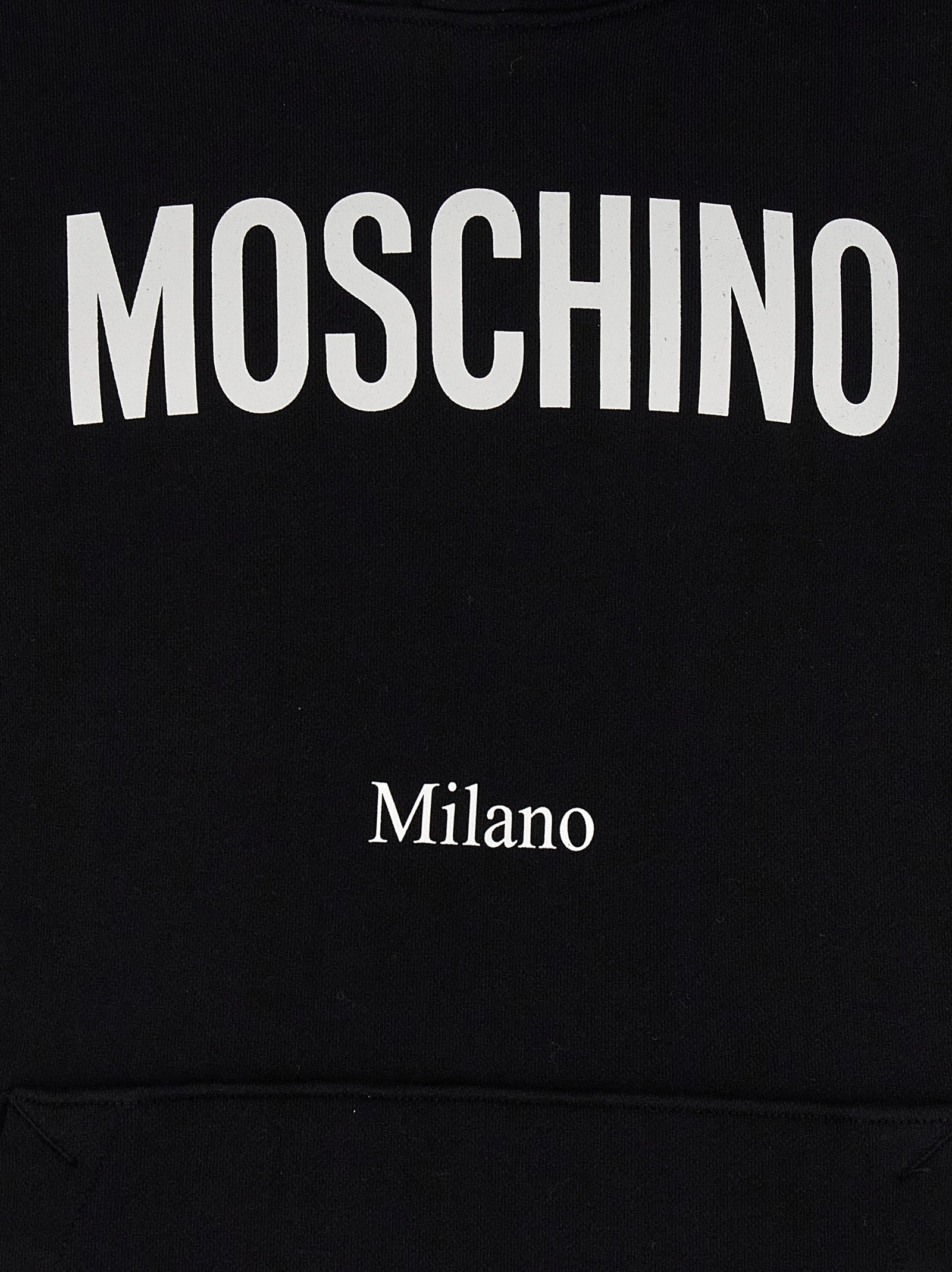 Moschino Black Cotton Sweatshirt