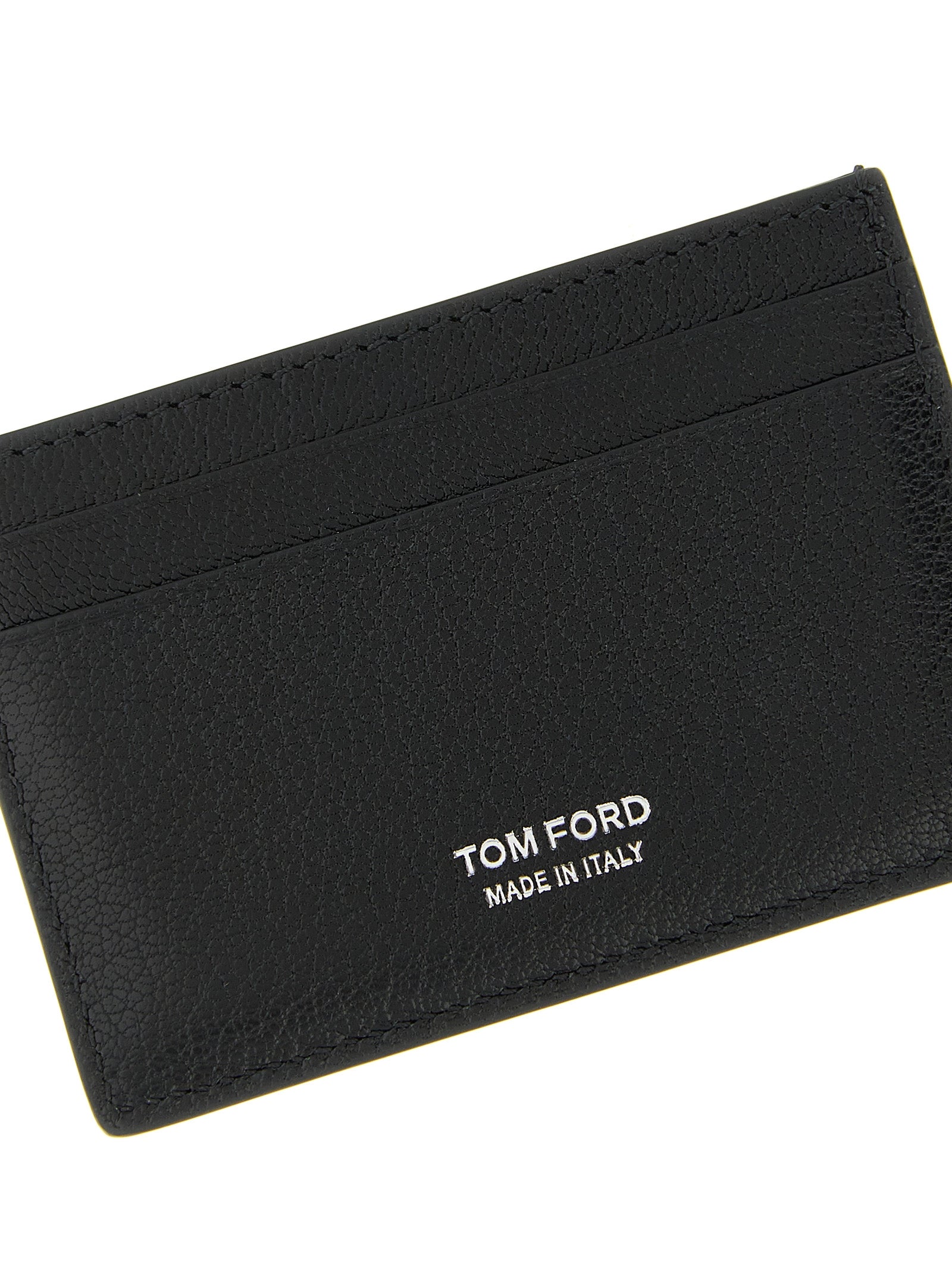 Tom Ford Black Goatskin Cardholder