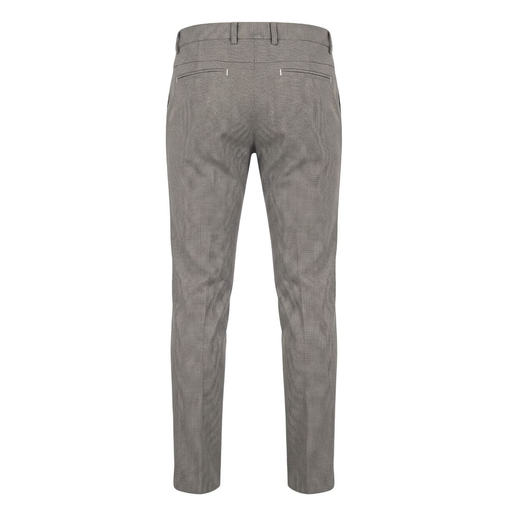 Trussardi Jeans Brown Flax Men Trousers