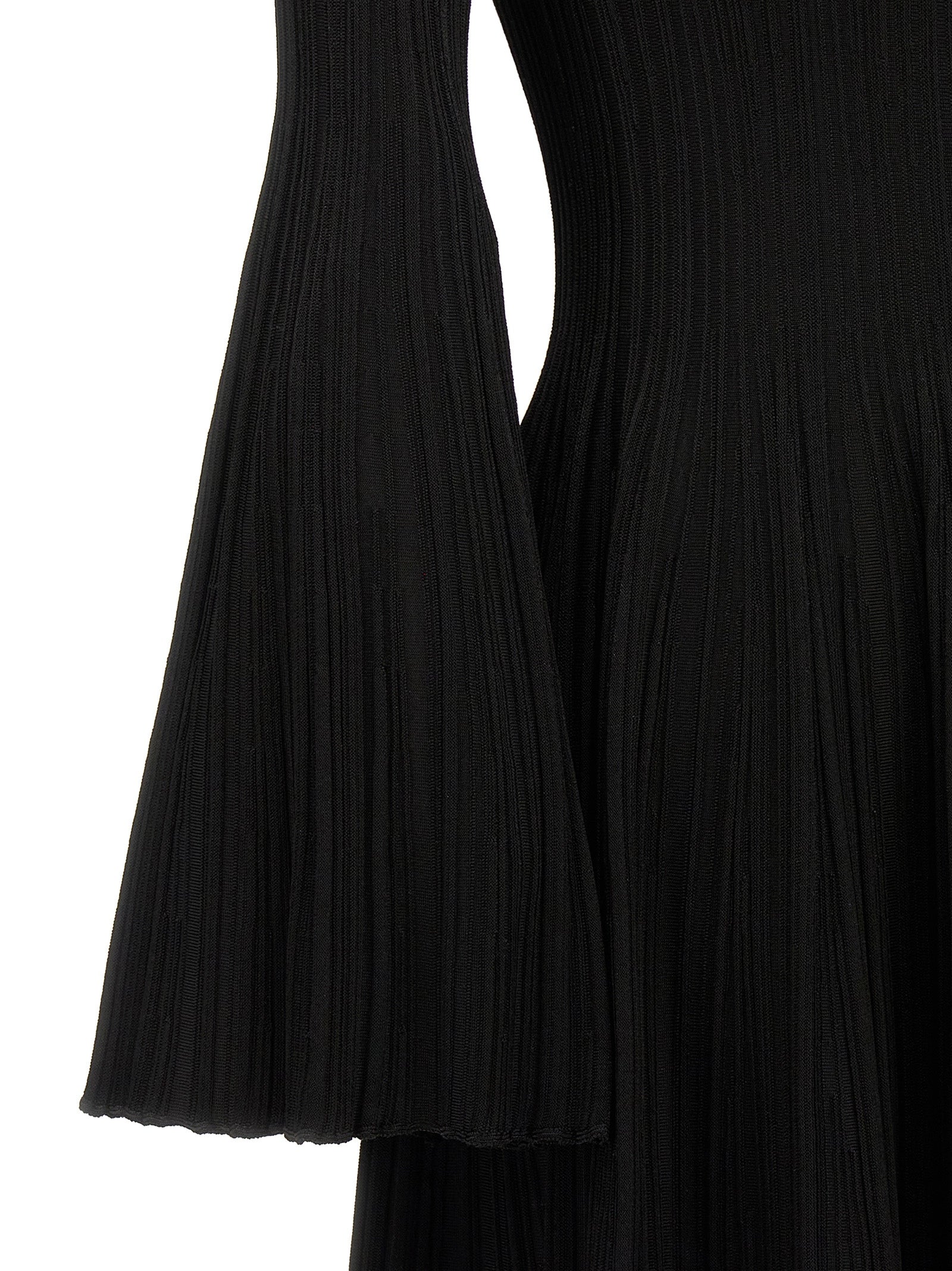 ANTONINO VALENTI Black Viscose Mini Skirt
