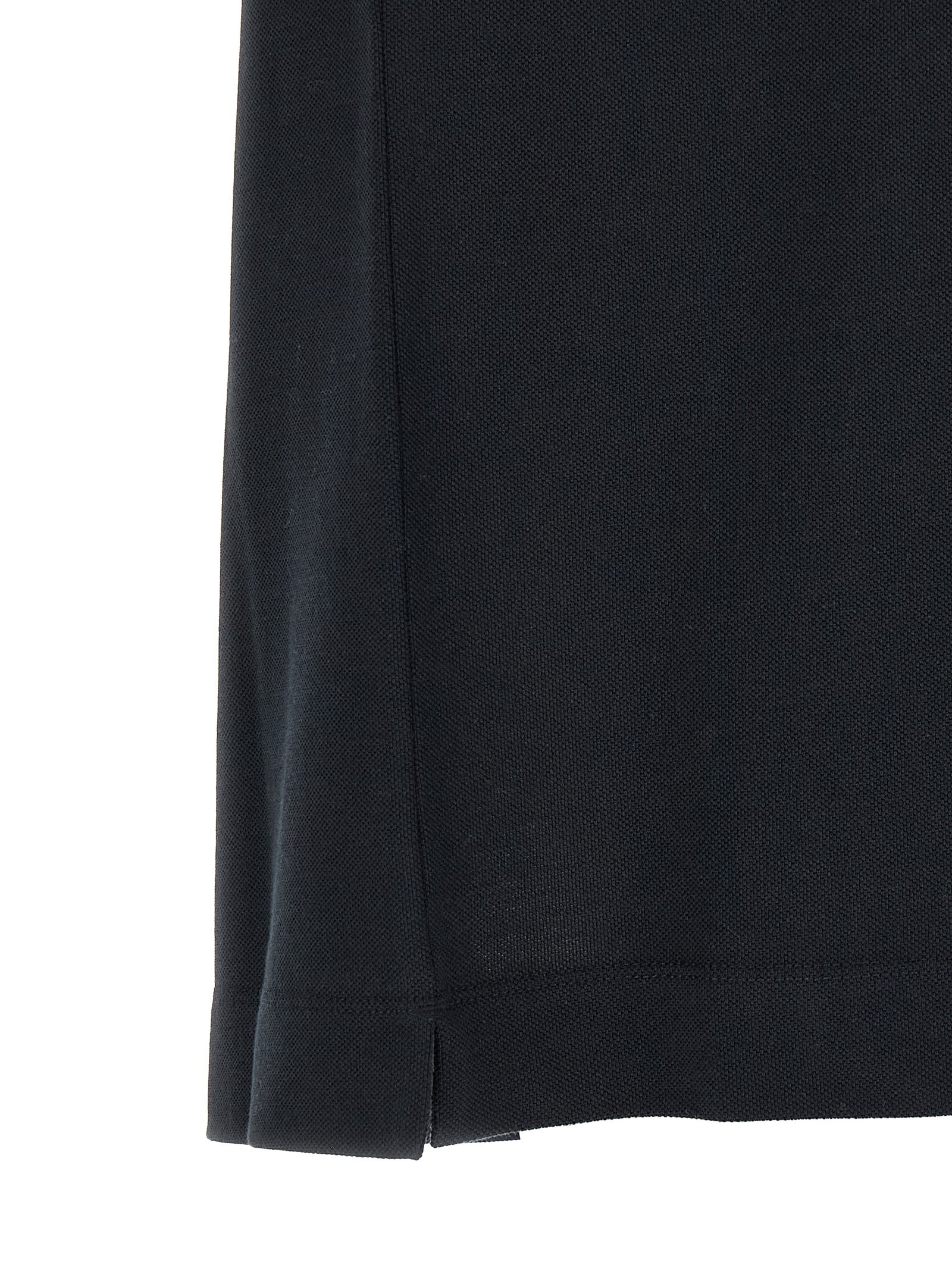 ZEGNA Blue Cotton Polo Shirt
