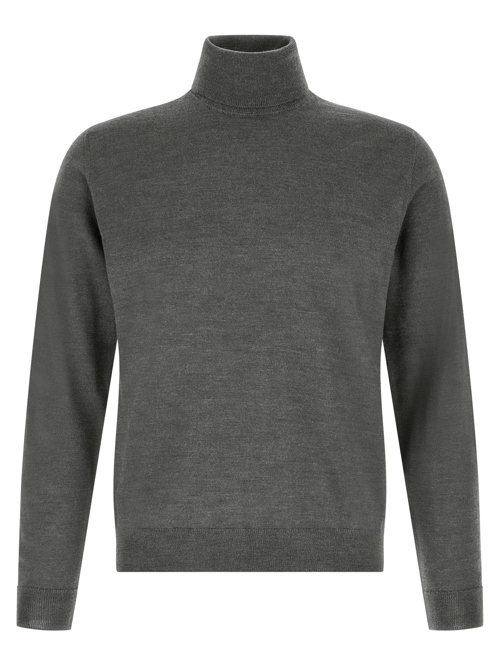 ZANONE Gray Virgin Wool Cardigan