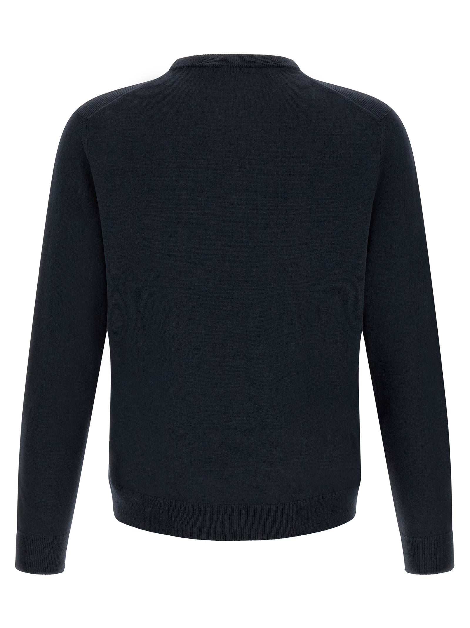 ZANONE Blue Virgin Wool Cardigan