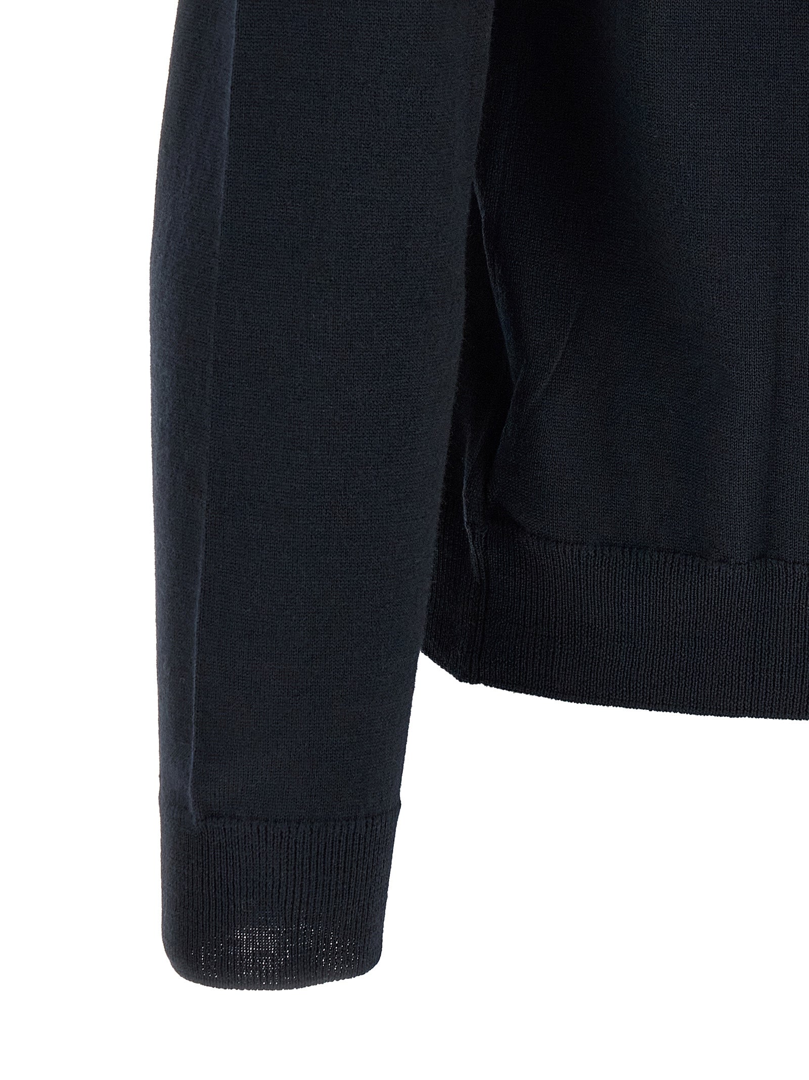 ZANONE Blue Virgin Wool Cardigan