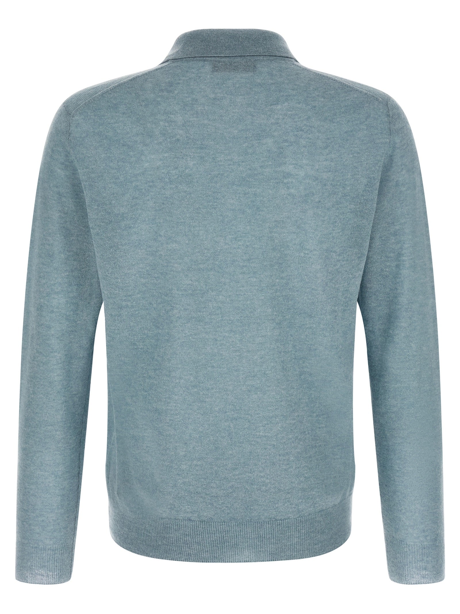 ZANONE Blue Cashmere Cardigan
