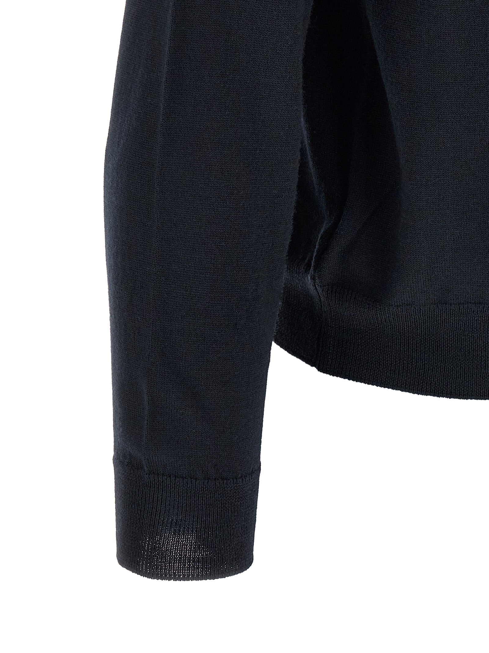 ZANONE Blue Virgin Wool Cardigan