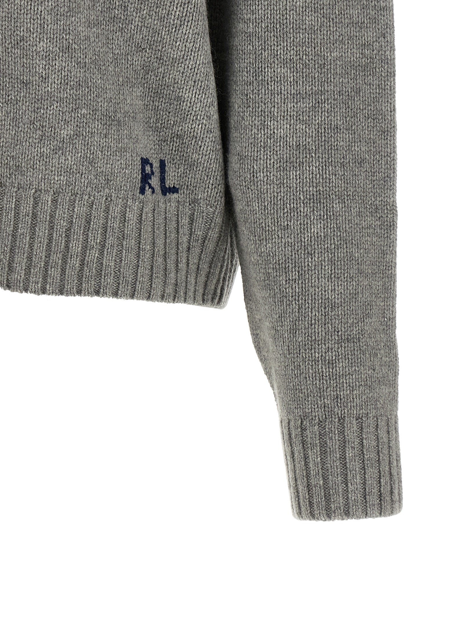 Polo Ralph Lauren Gray Wool Cardigan