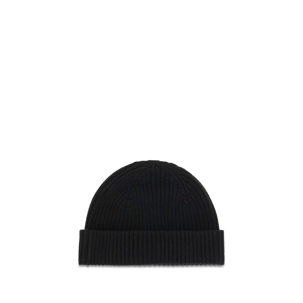 Parajumpers Black Wool Oves Aries Beanie