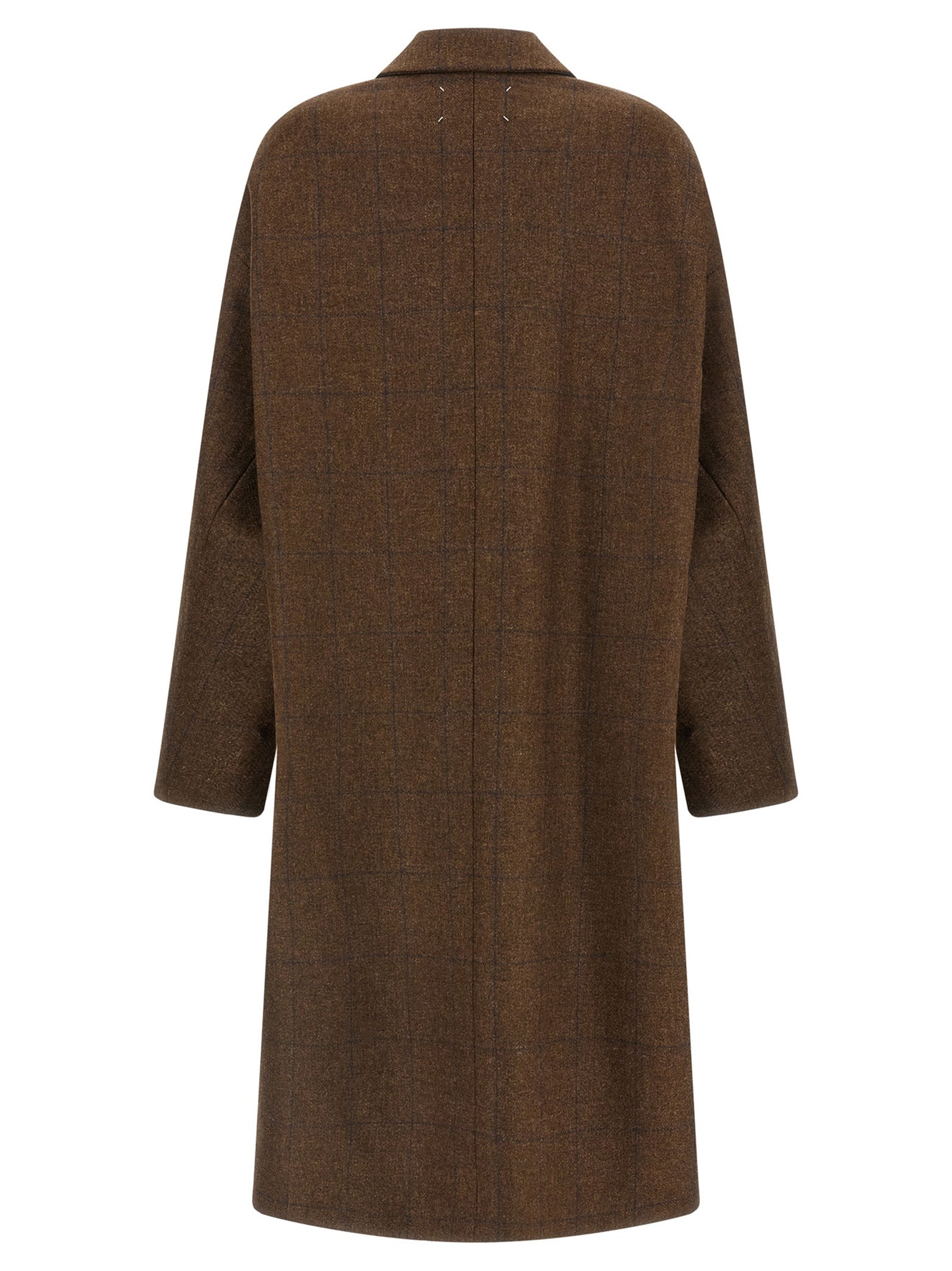 Maison Margiela Brown Wool Coat