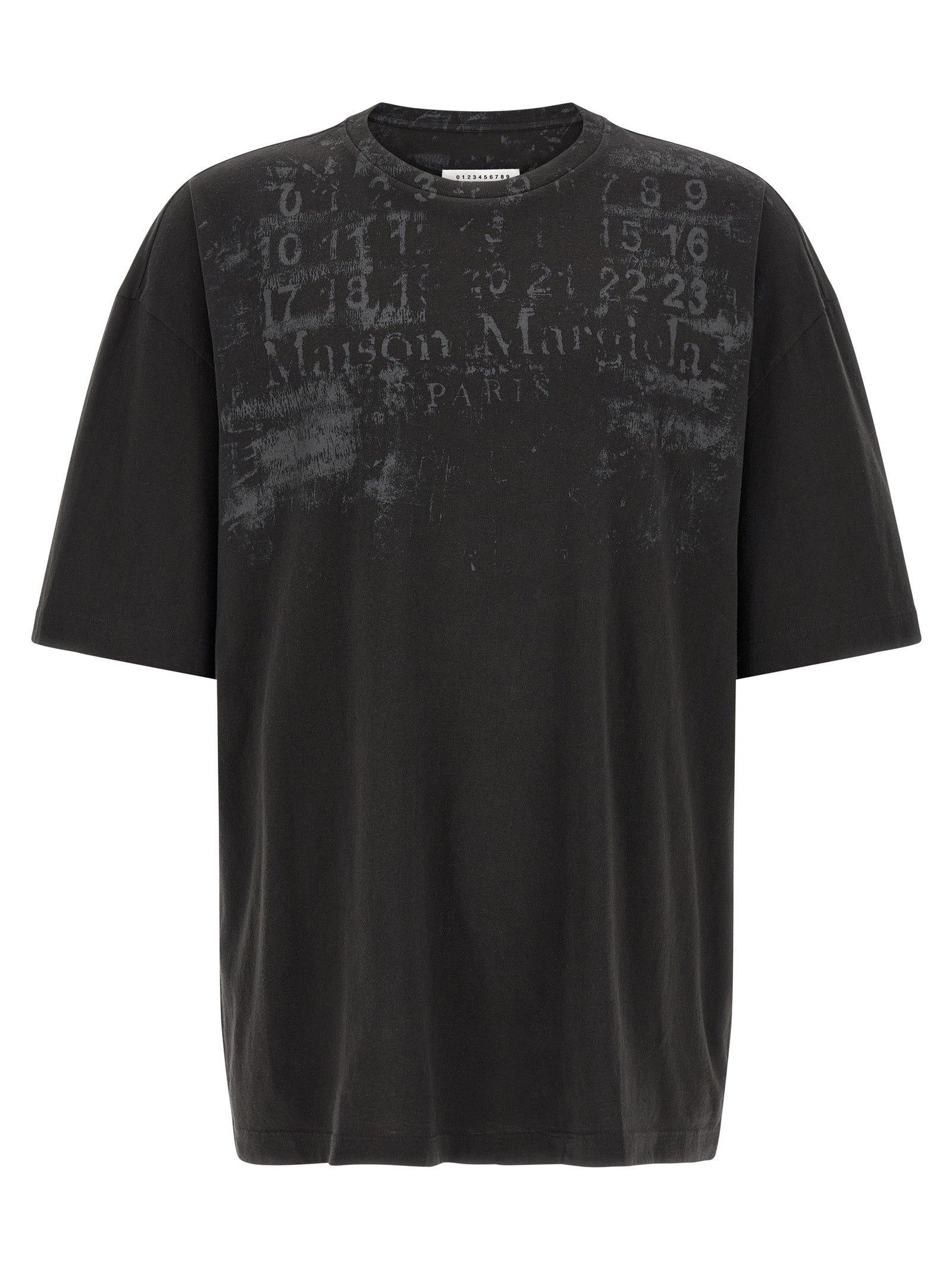 Maison Margiela Black Cotton T-Shirt