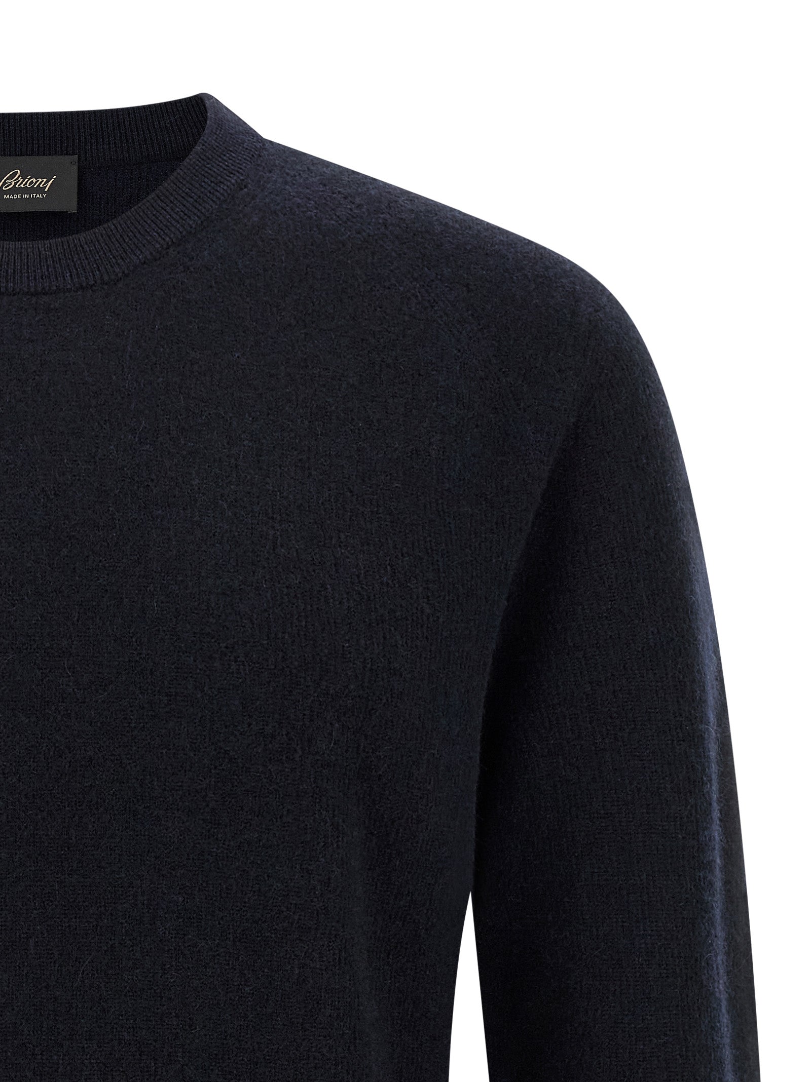 Brioni Blue Cashmere Cardigan