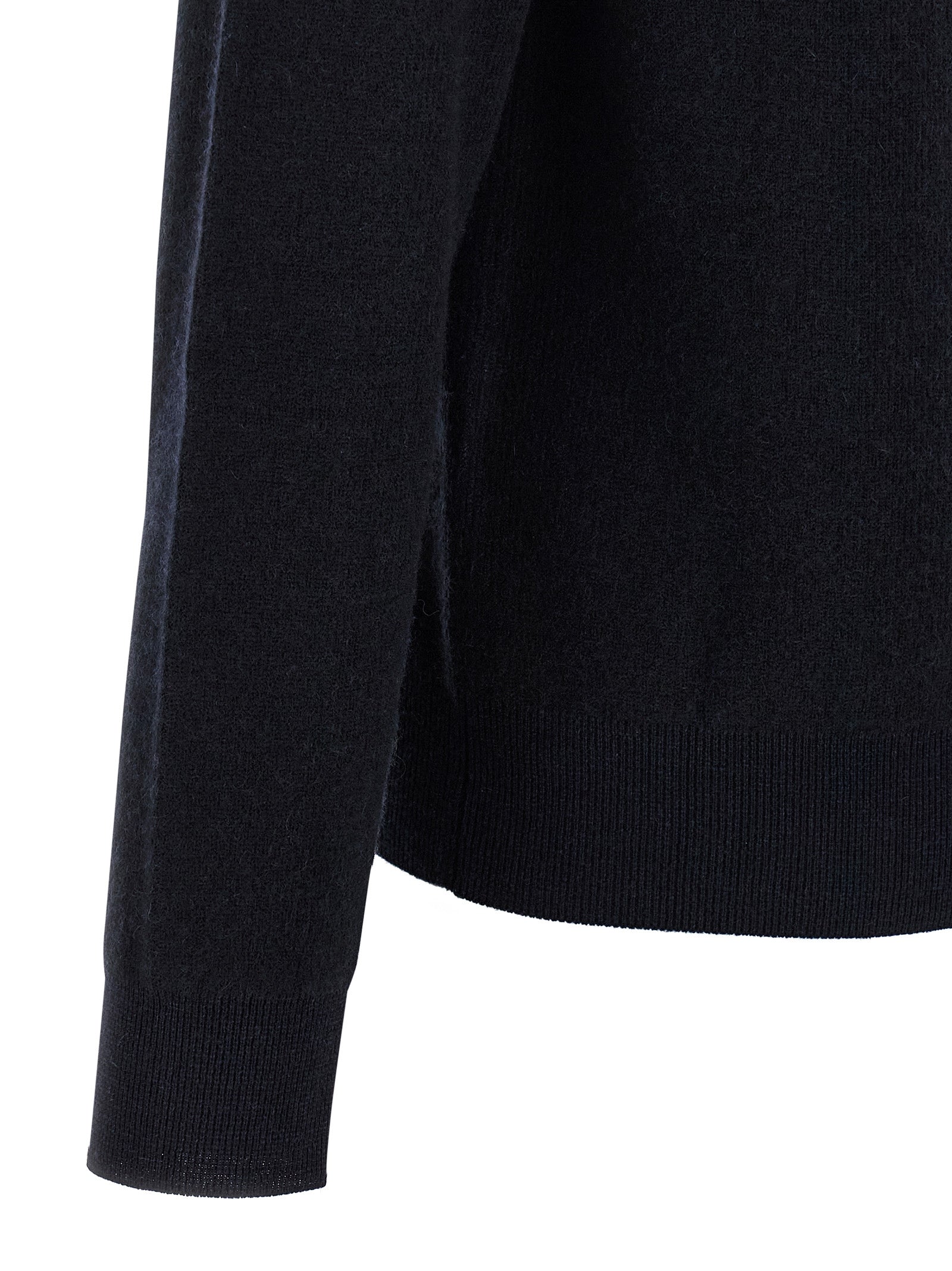 Brioni Blue Cashmere Cardigan