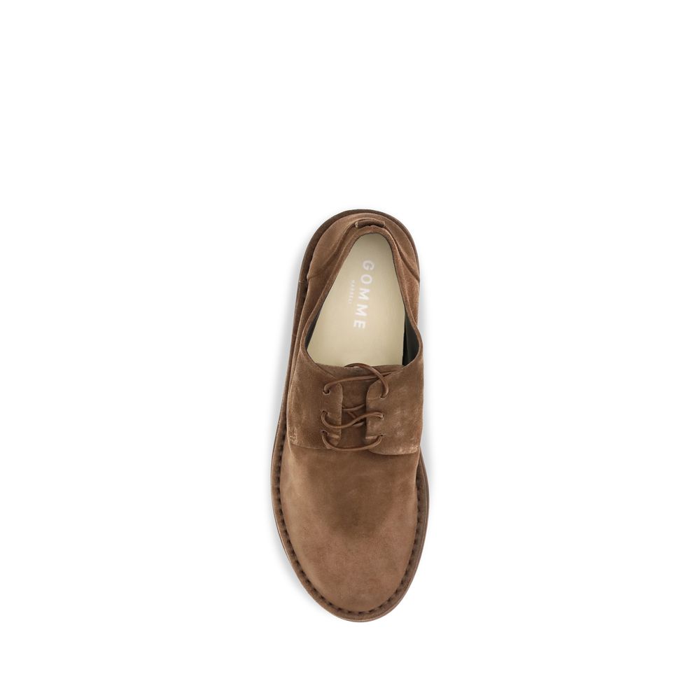Marsell Brown Calf Leather Bos Taurus Oxfords And Derbies