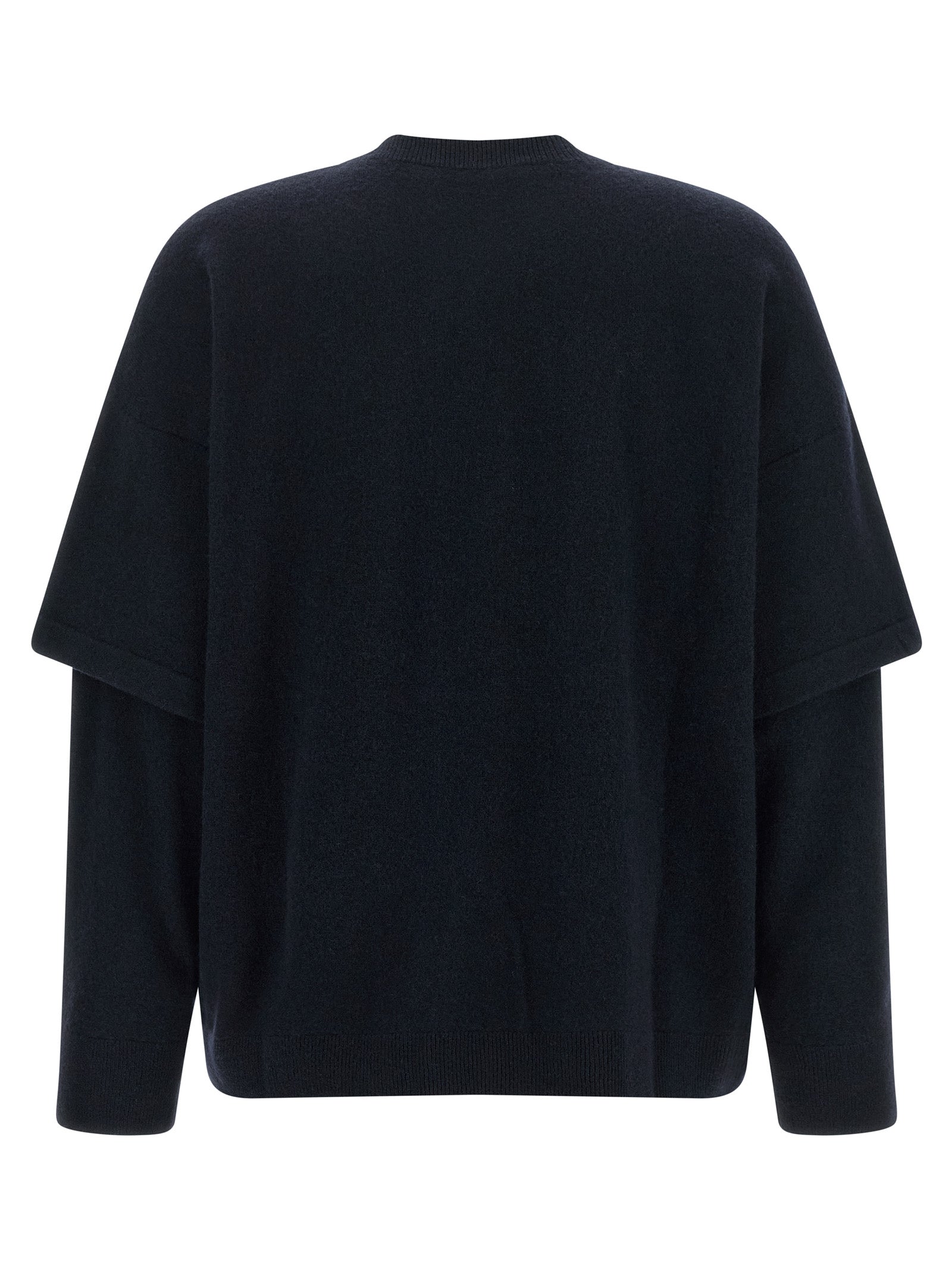 Darkpark Blue Merino Wool Cardigan