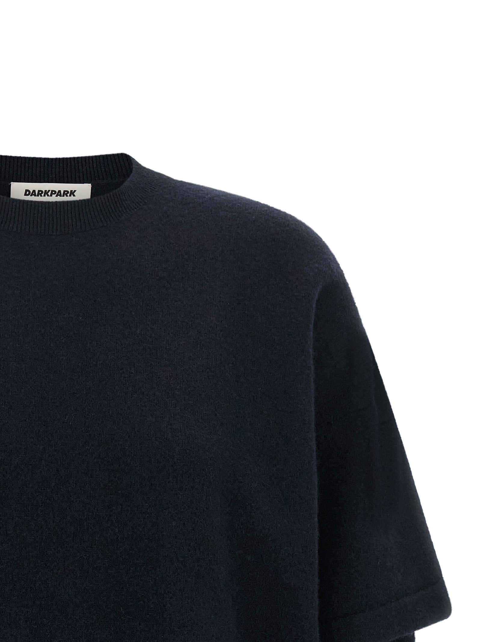 Darkpark Blue Merino Wool Cardigan