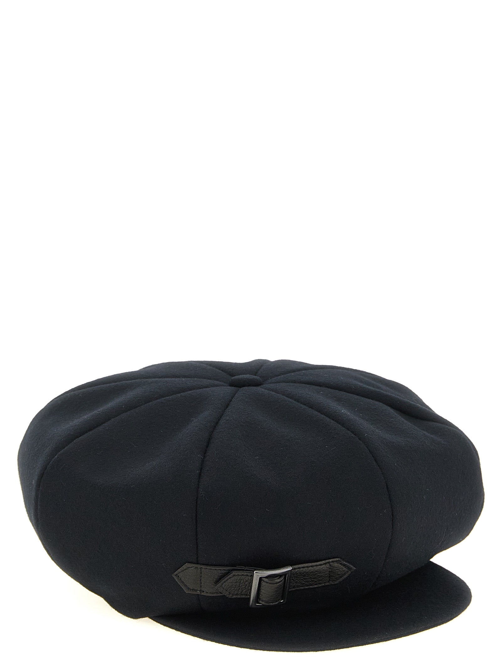 Yohji Yamamoto Black Polyamide Cap (Baseball Hat)