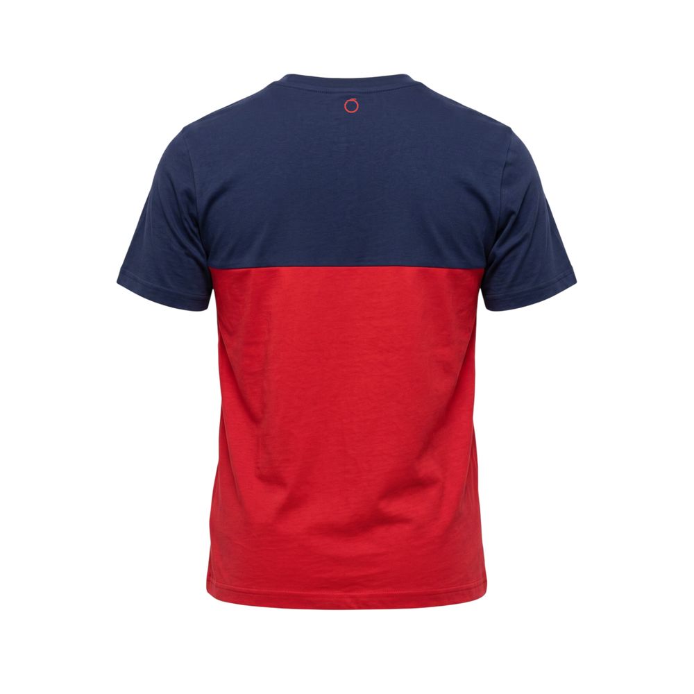 Trussardi Beachwear Red Cotton Men T-Shirt