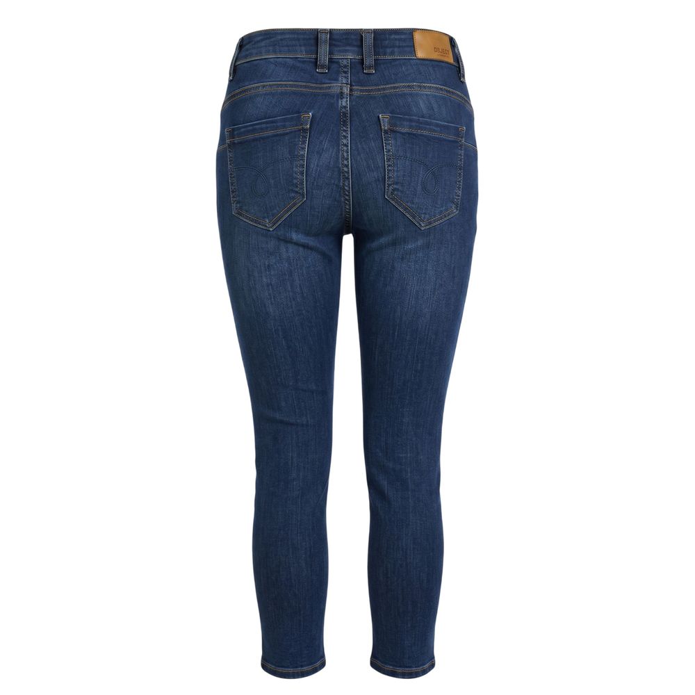 Object Blue Cotton Women's Jeans