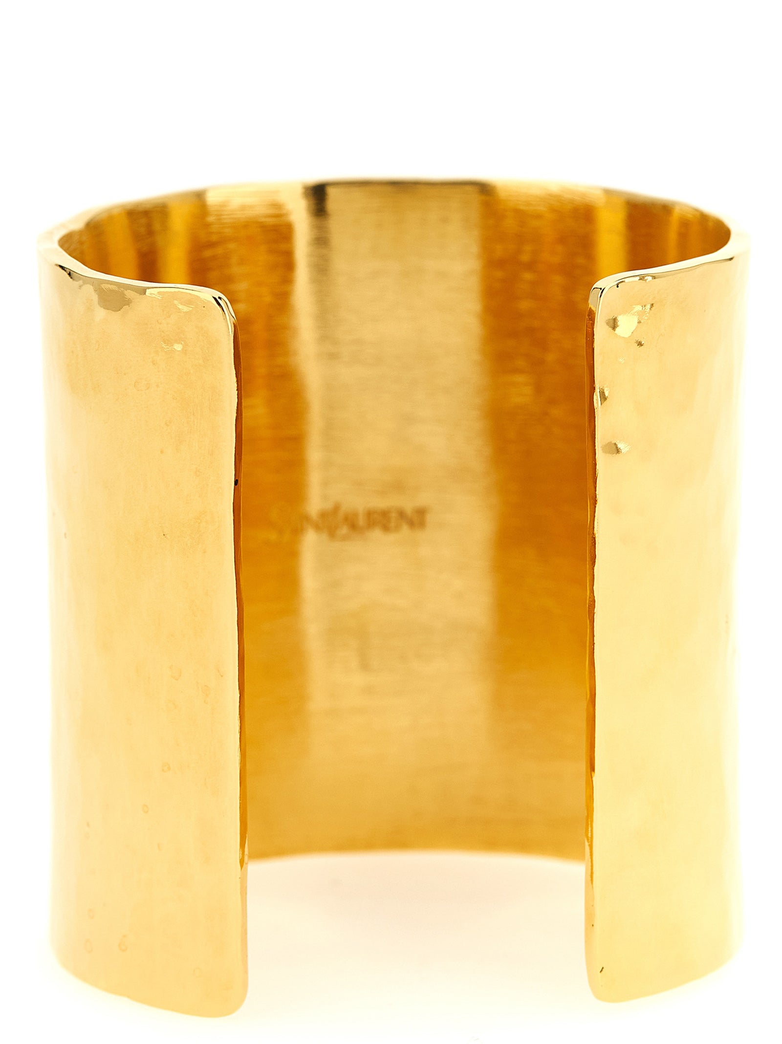 Saint Laurent Gold Brass Bracelet