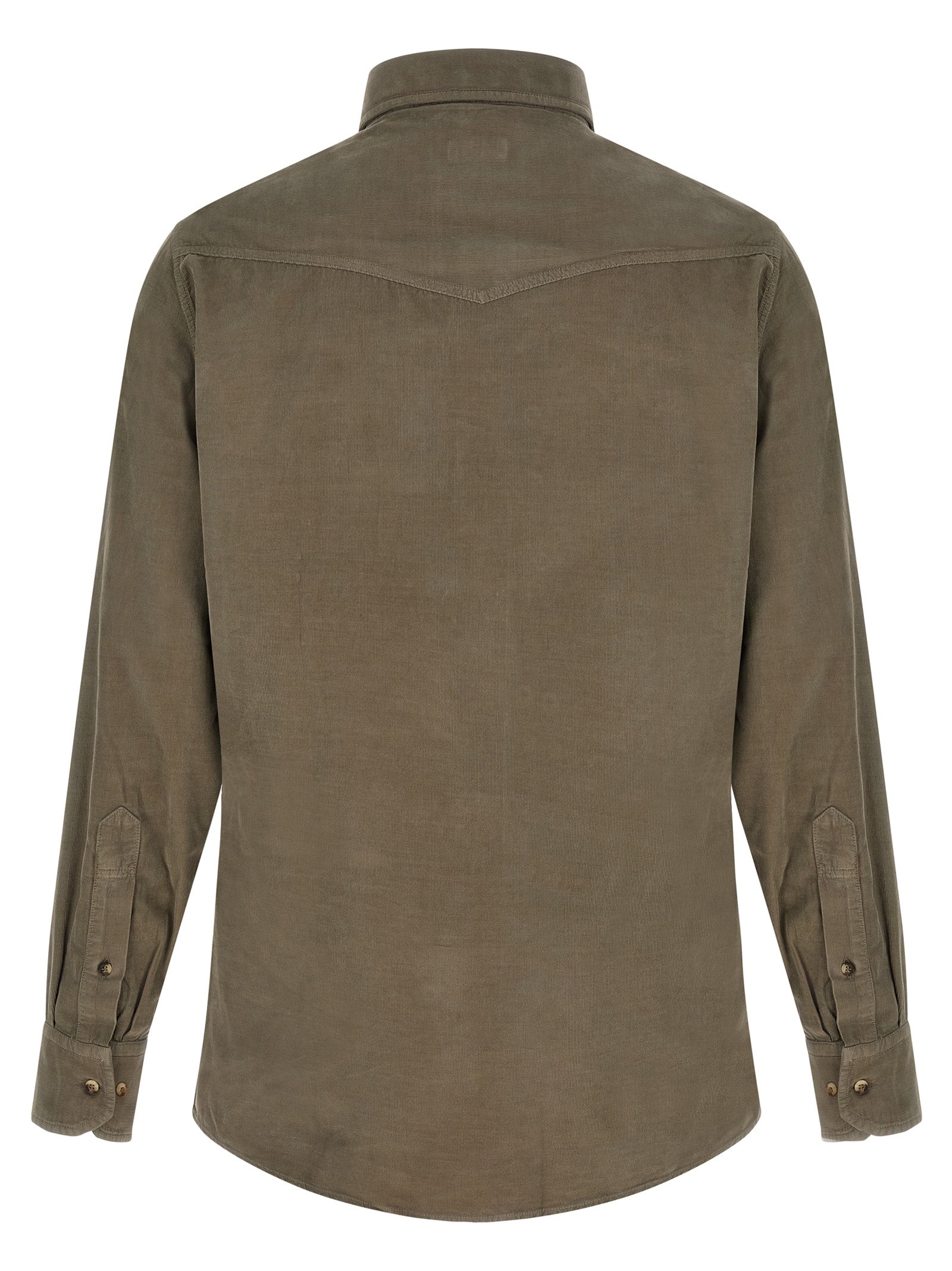 Brunello Cucinelli Bicolor Cotton Blouse