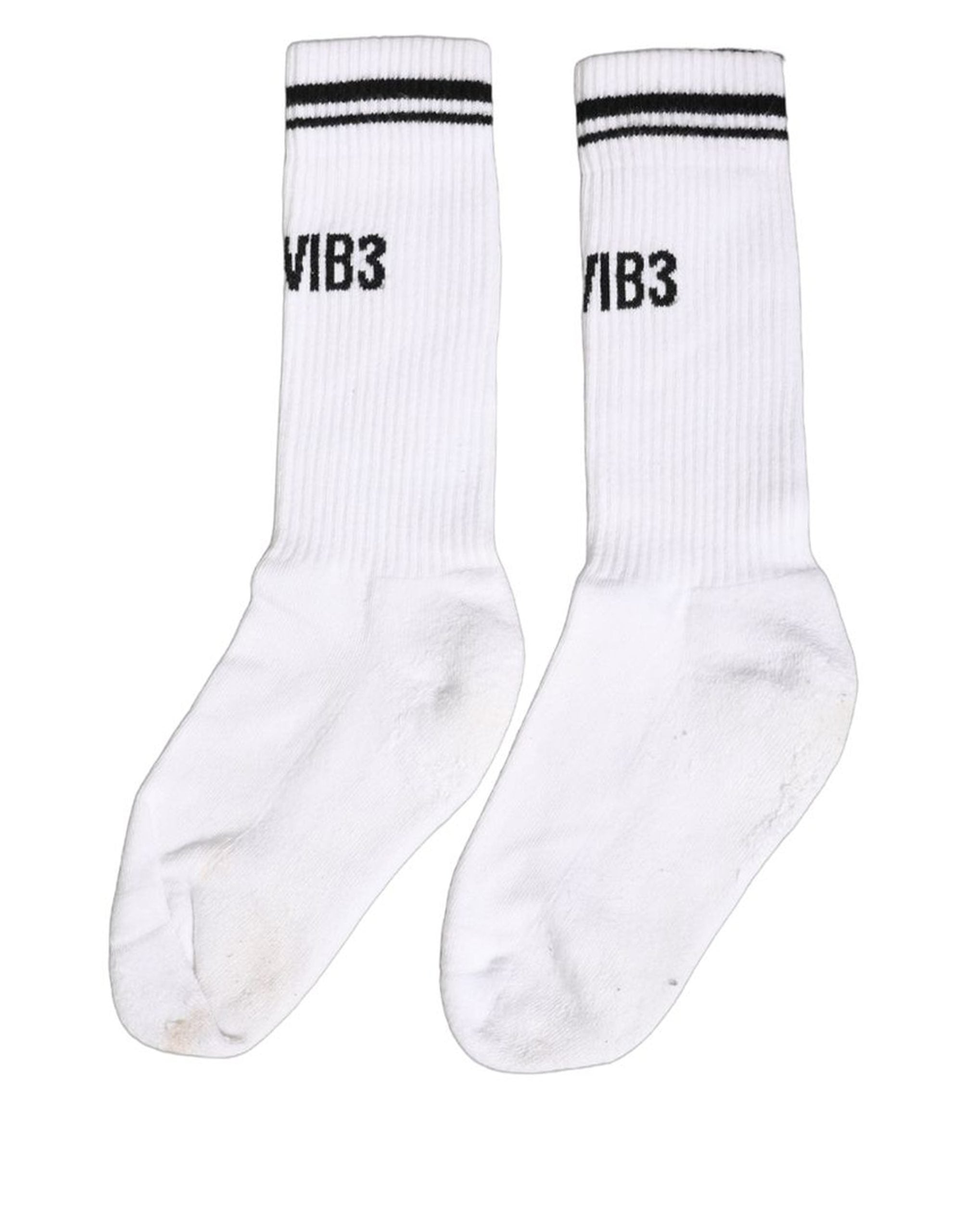 Dolce & Gabbana Men White DGVIB3 Cotton Mid Calf Accessory Socks