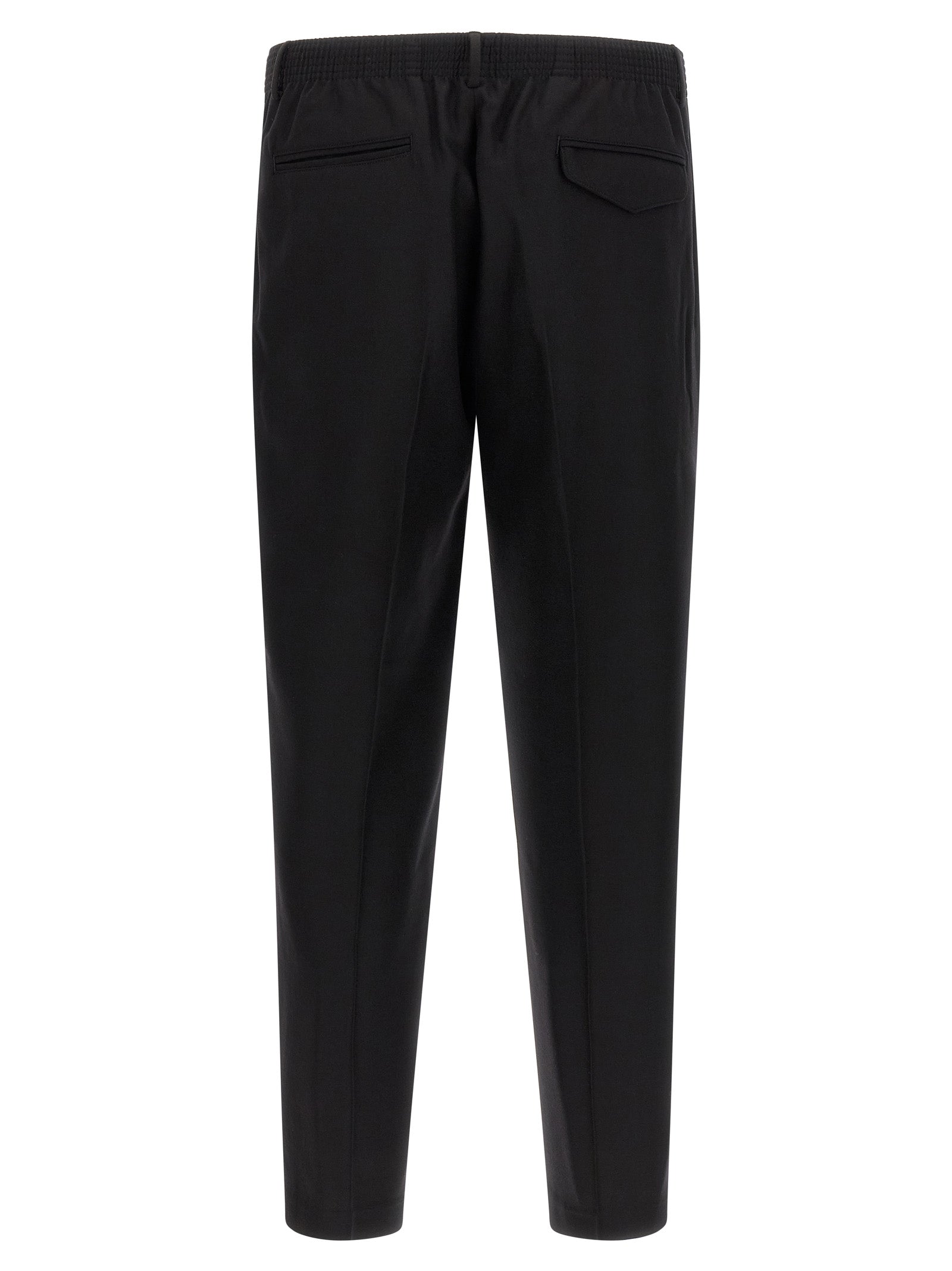 CELLAR DOOR Black Virgin Wool Pants