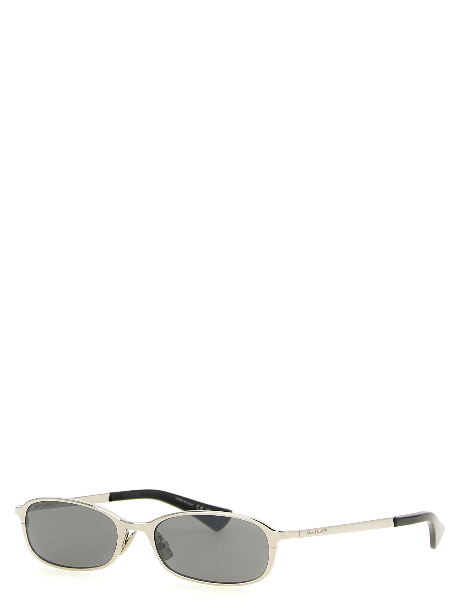Saint Laurent Gray Acetate Sunglasses