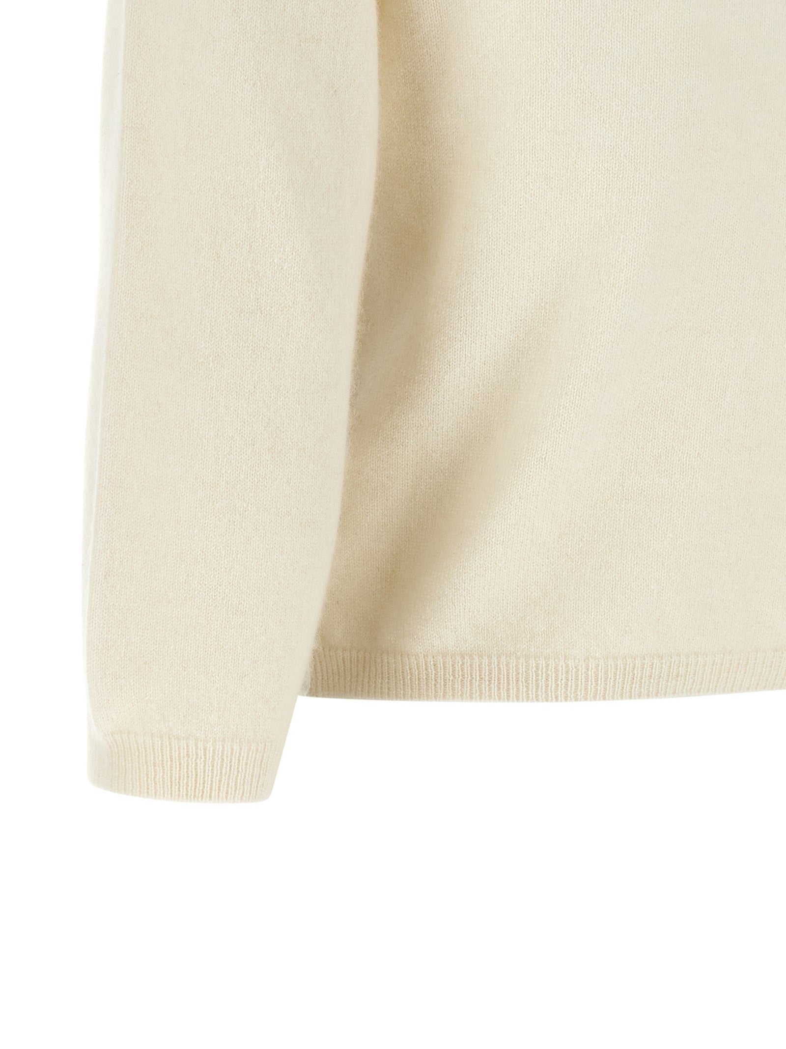 BE YOU White Cashmere Cardigan