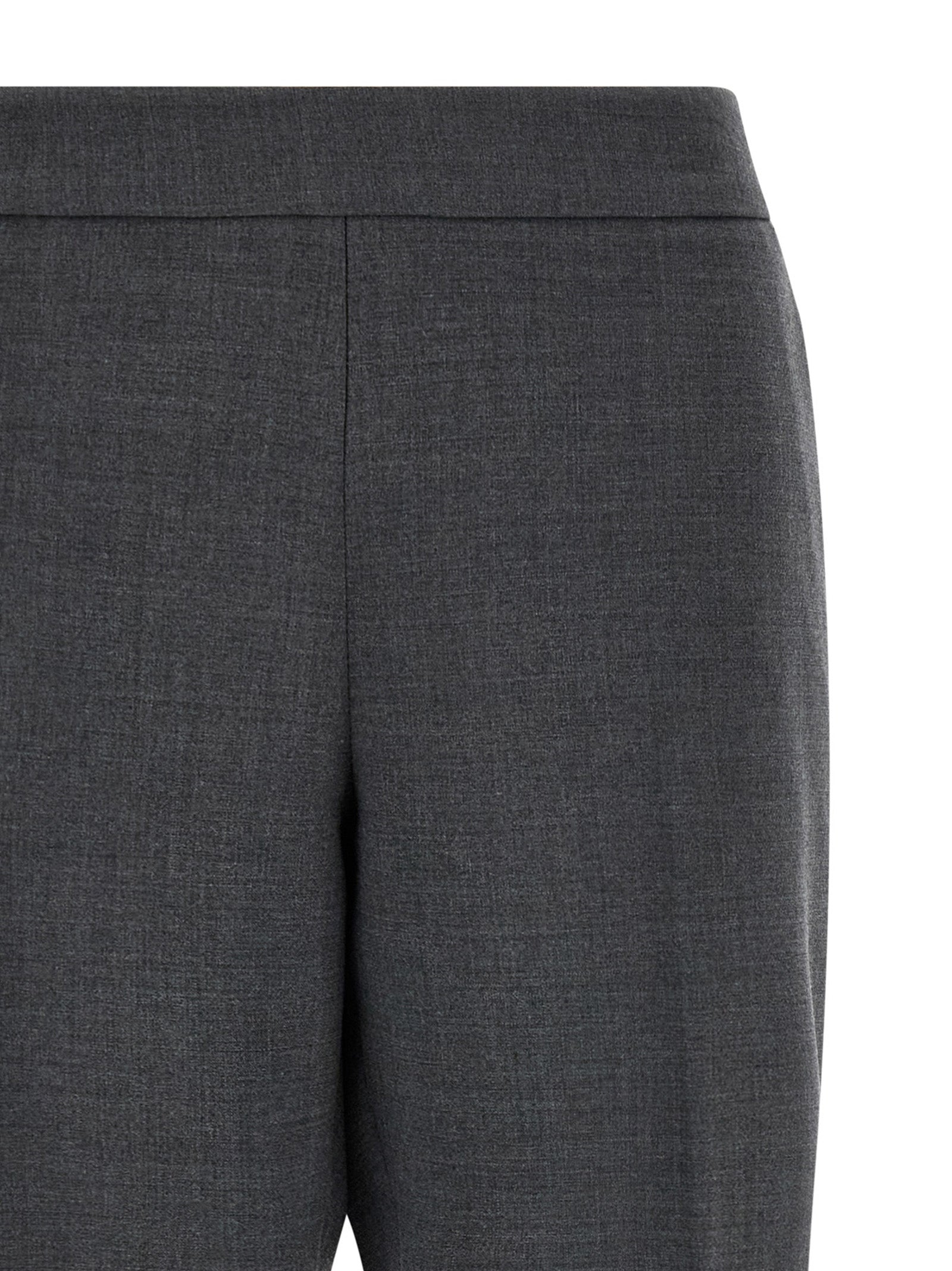 Alberto Biani Gray Polyester Cropped Pants