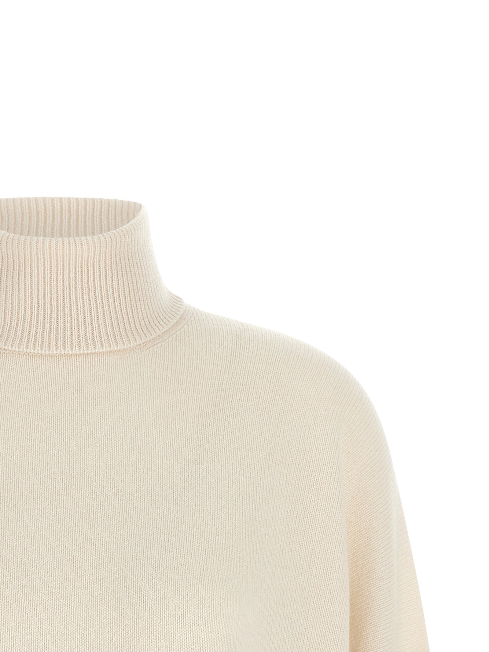 Brunello Cucinelli White Cashmere Cardigan