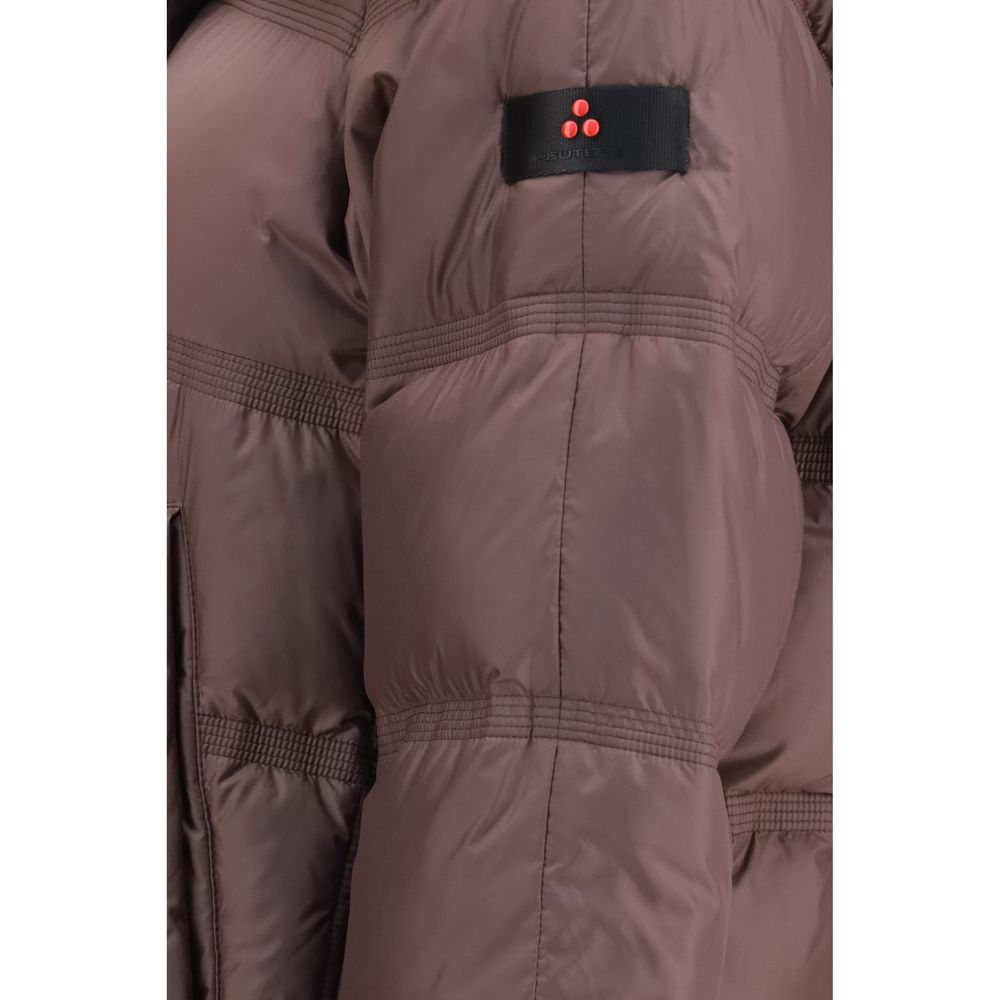 Peuterey Bordeaux Polyester Full-Length Jacket