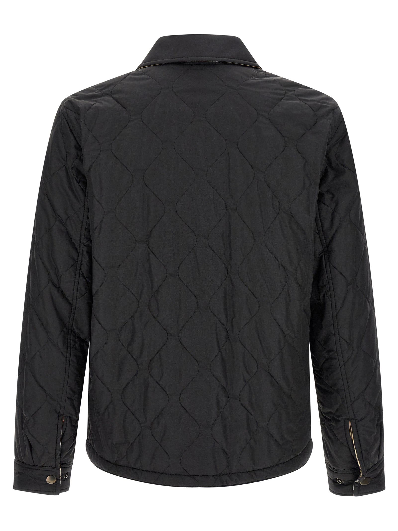 Burberry Black Polyamide Full-Length Jacket
