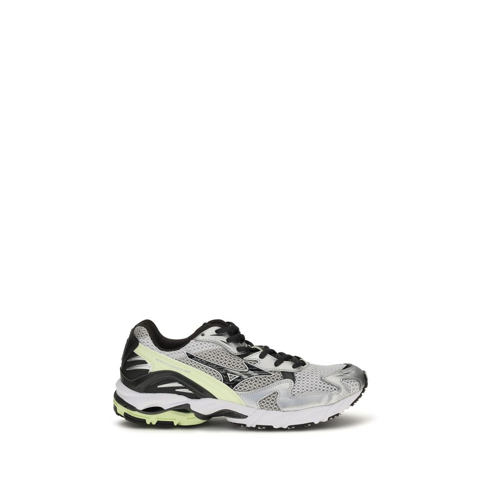 MIZUNO Gray Fabric Athletic Sneakers