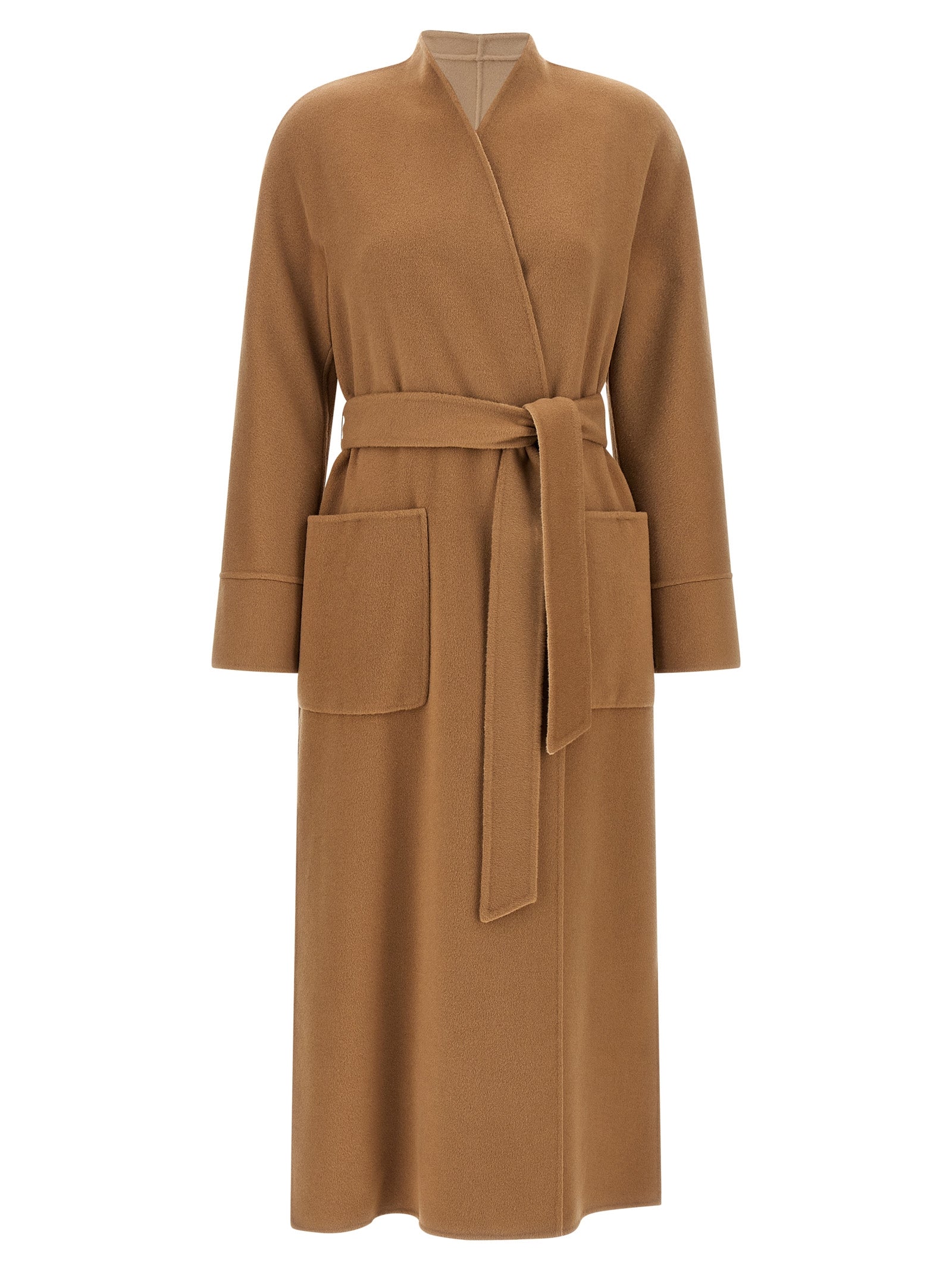 Max Mara Beige Wool Coat
