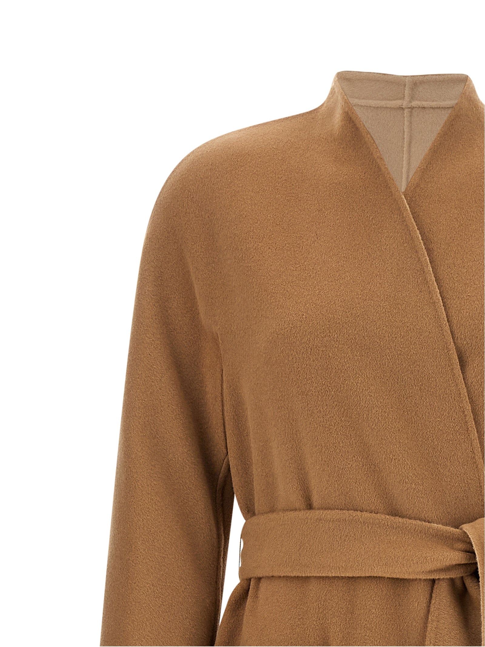 Max Mara Beige Wool Coat