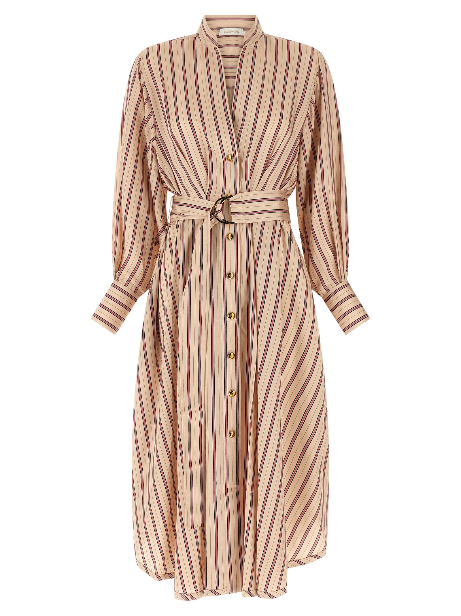 Zimmermann Multicolor Viscose Midi Dress