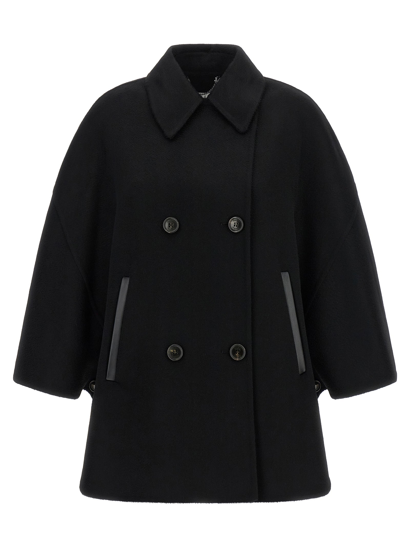 Max Mara Black Cashmere Coat
