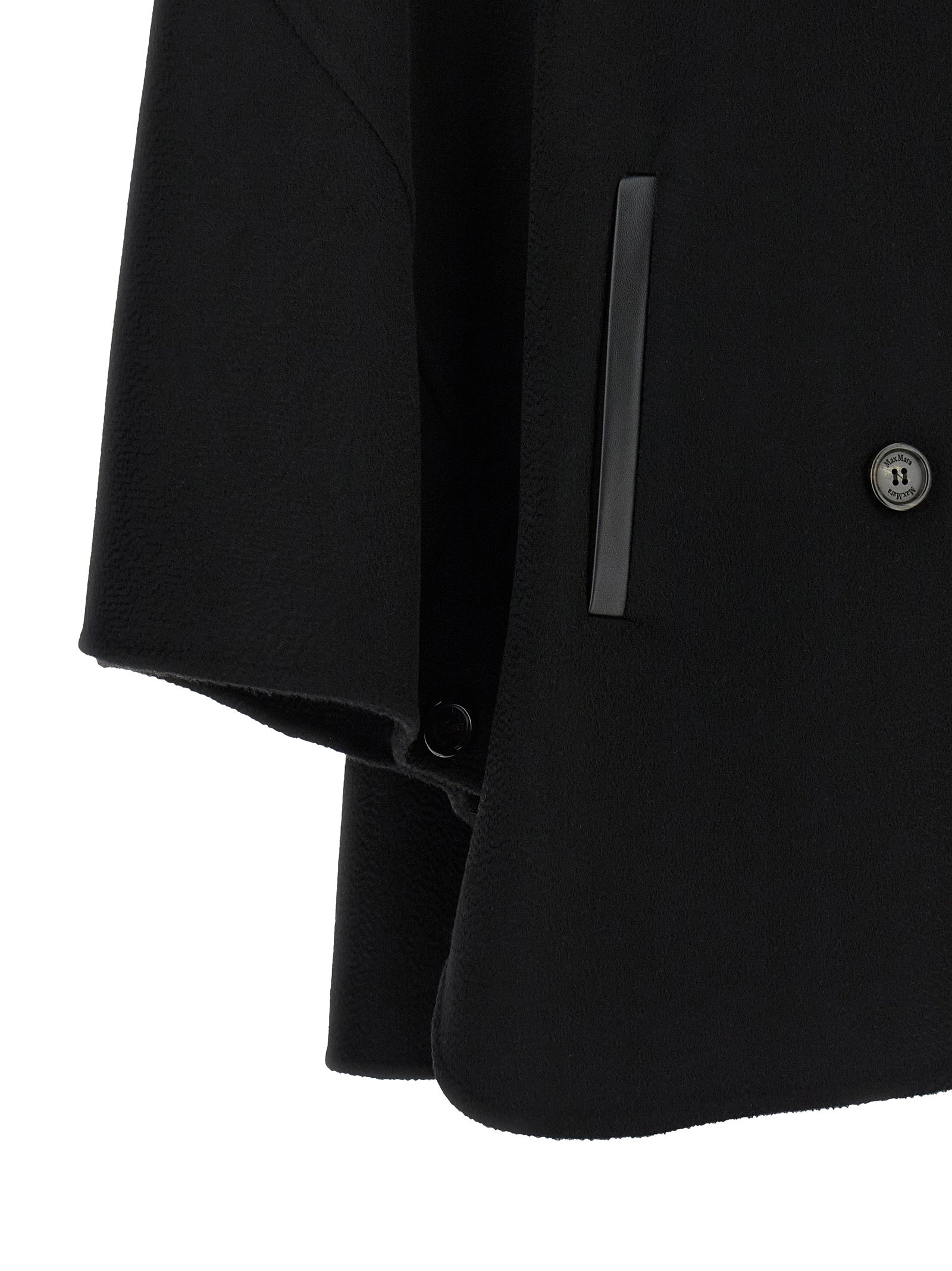 Max Mara Black Cashmere Coat