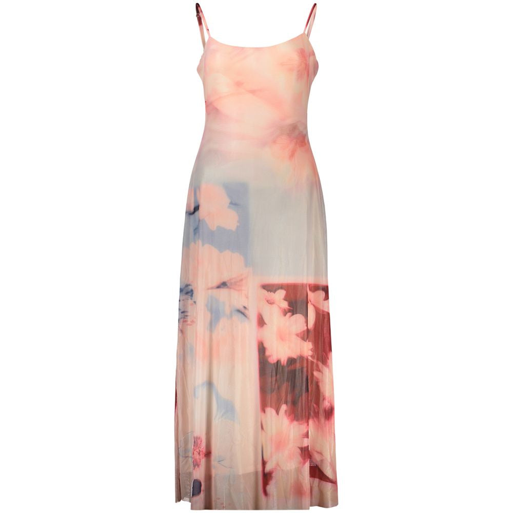 Desigual Pink Viscose Women's Dress