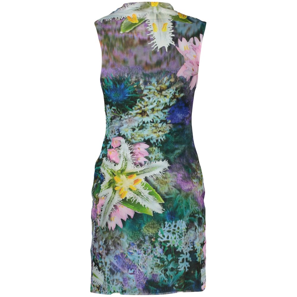 Desigual Green Cotton Casual Dress