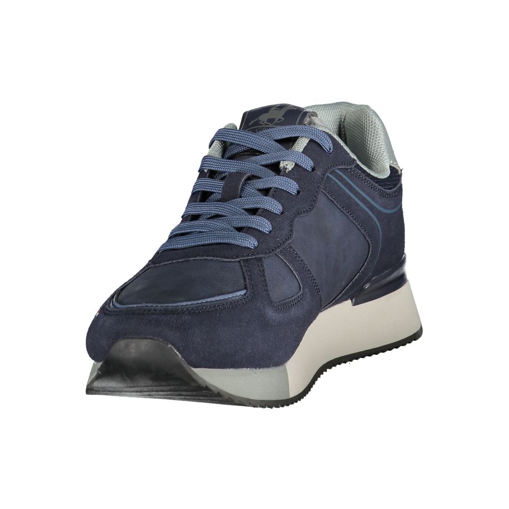 U.S. Grand Polo Blue Polyester Athletic Sneakers