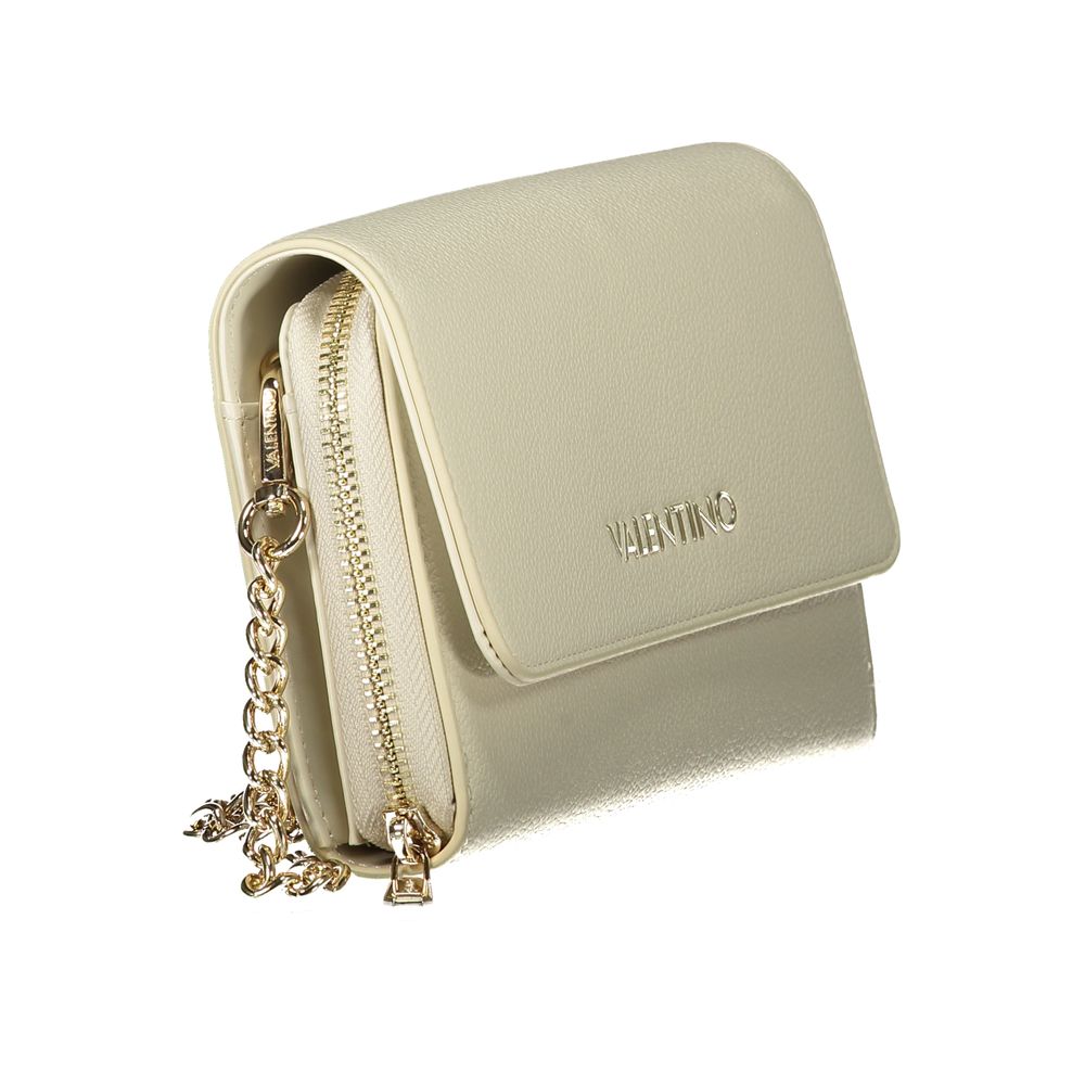 Mario Valentino Beige Polyethylene Wallet