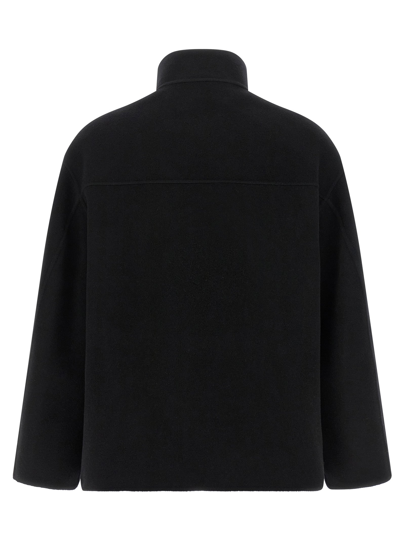 Rohe Black Wool Coat
