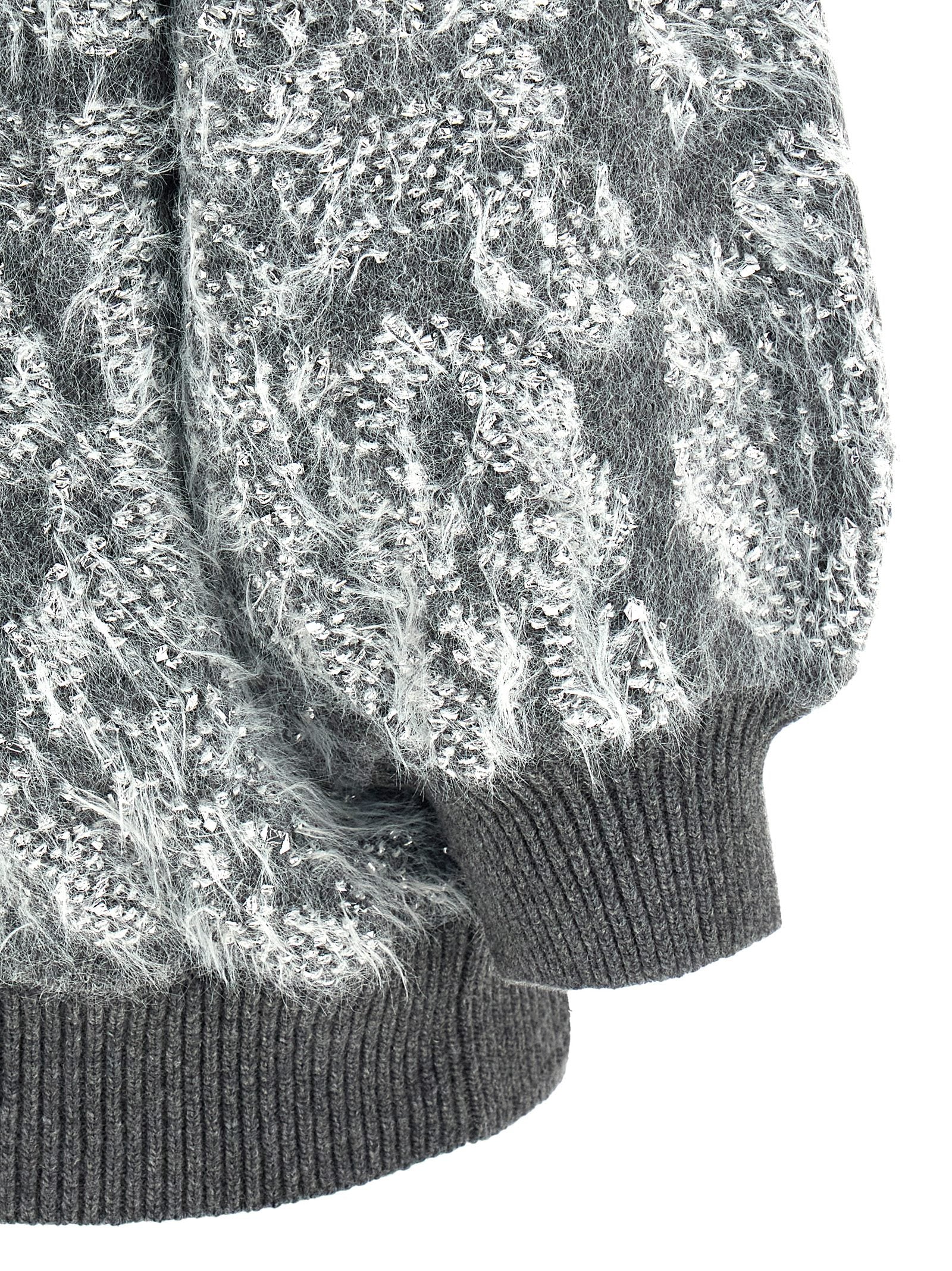 NUDE Gray Wool Cardigan