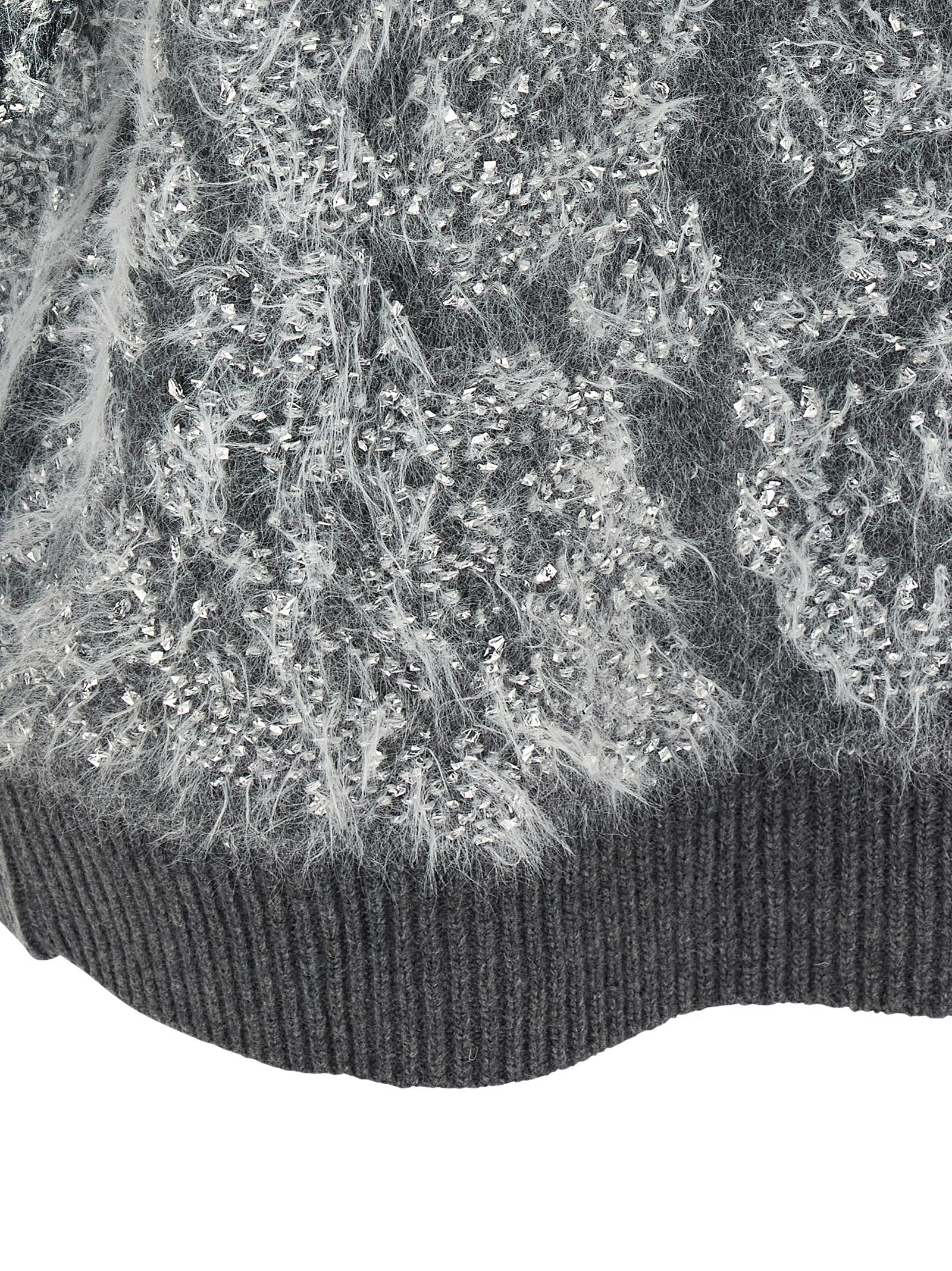 NUDE Gray Wool Cardigan