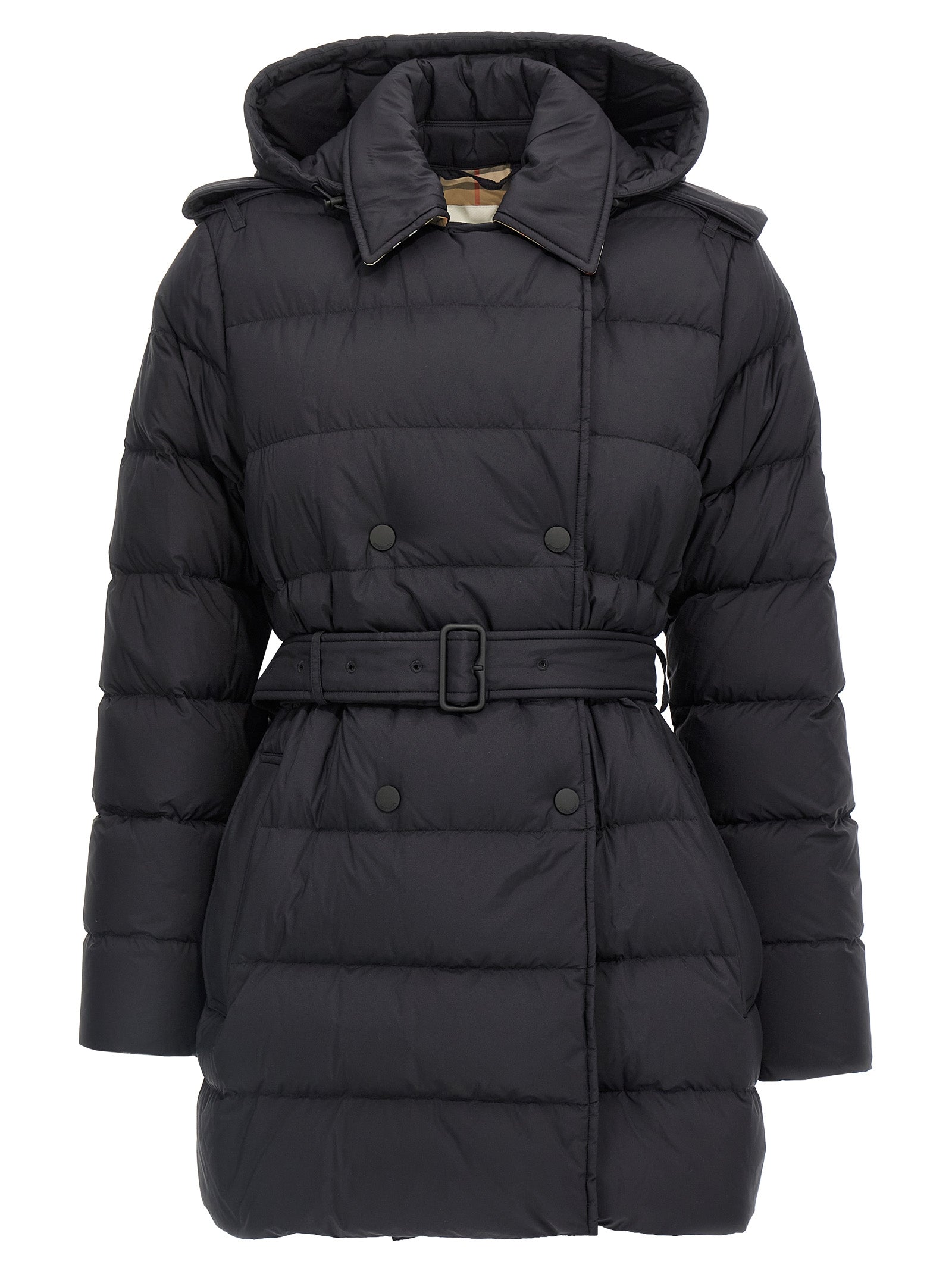 Burberry Black Polyamide Coat
