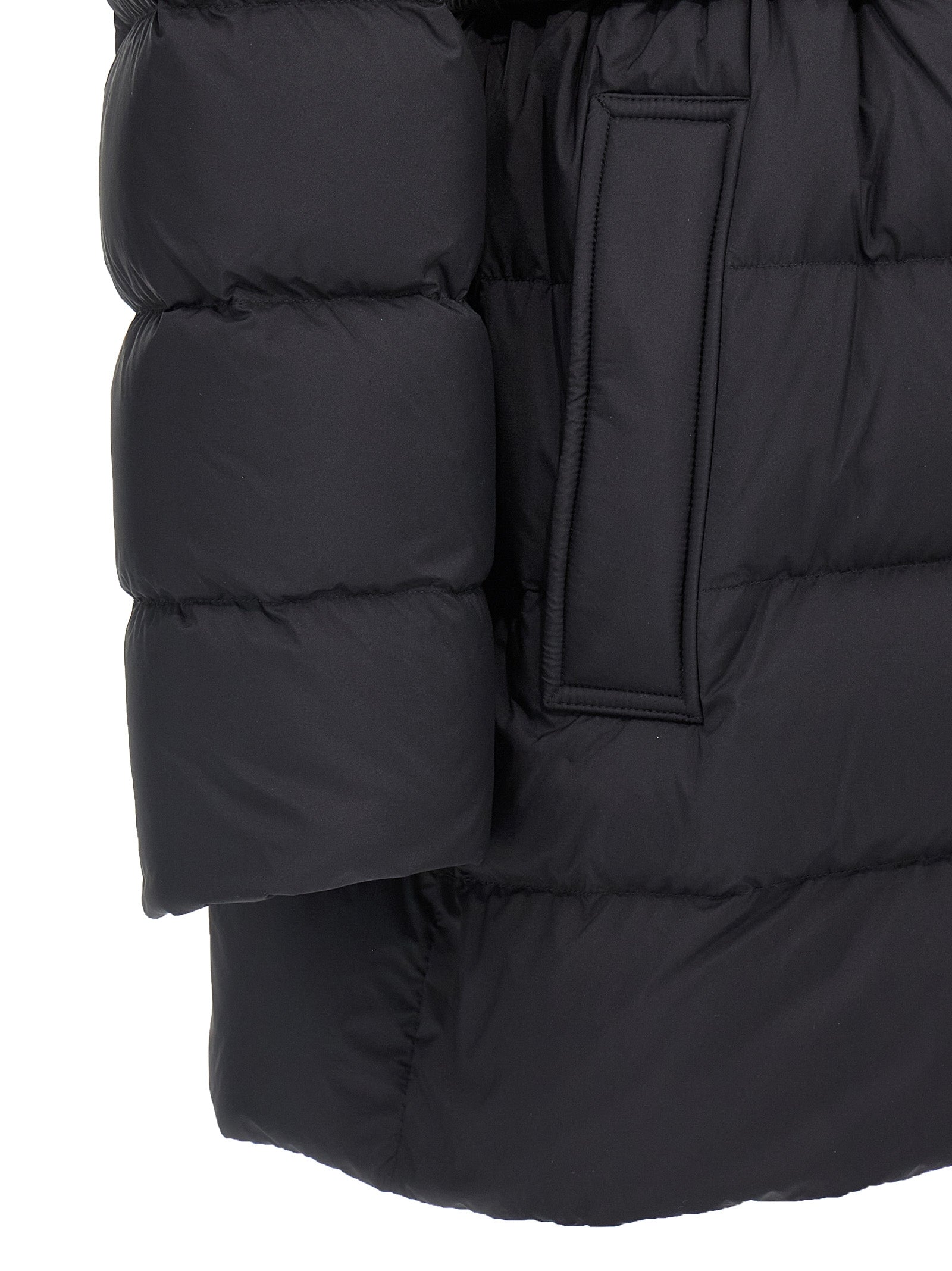 Burberry Black Polyamide Coat